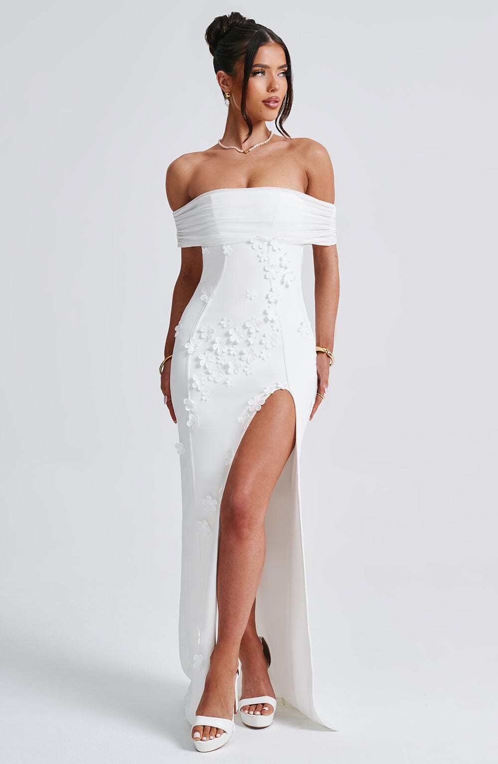 Milani Maxi Dress - Ivory - Image 11