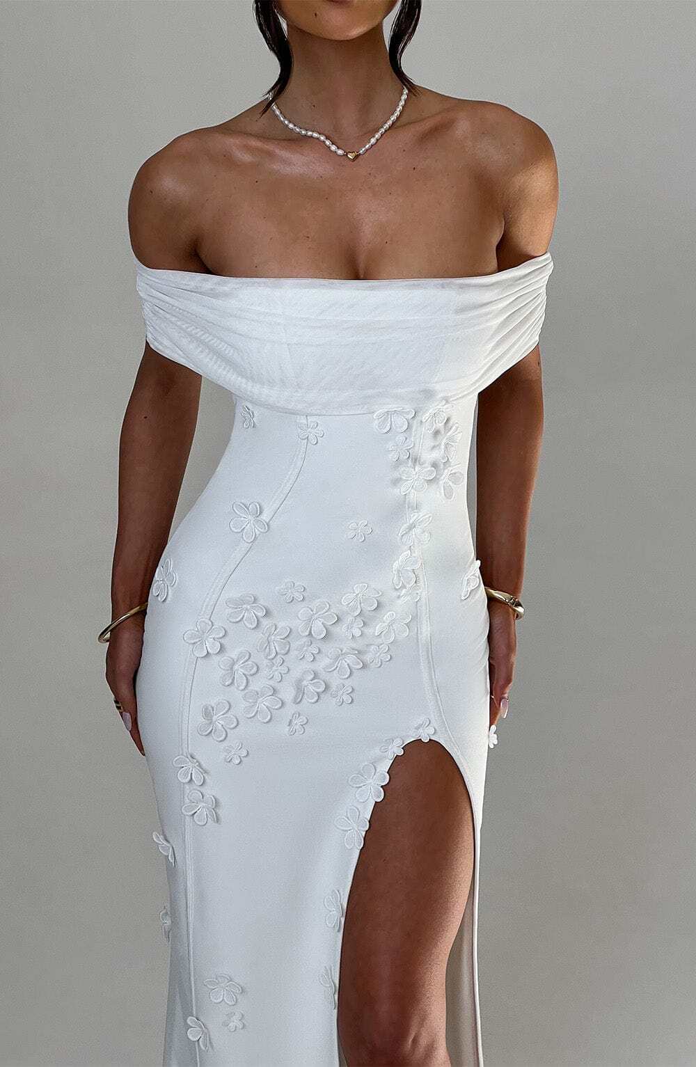 Milani Maxi Dress - Ivory - Image 3