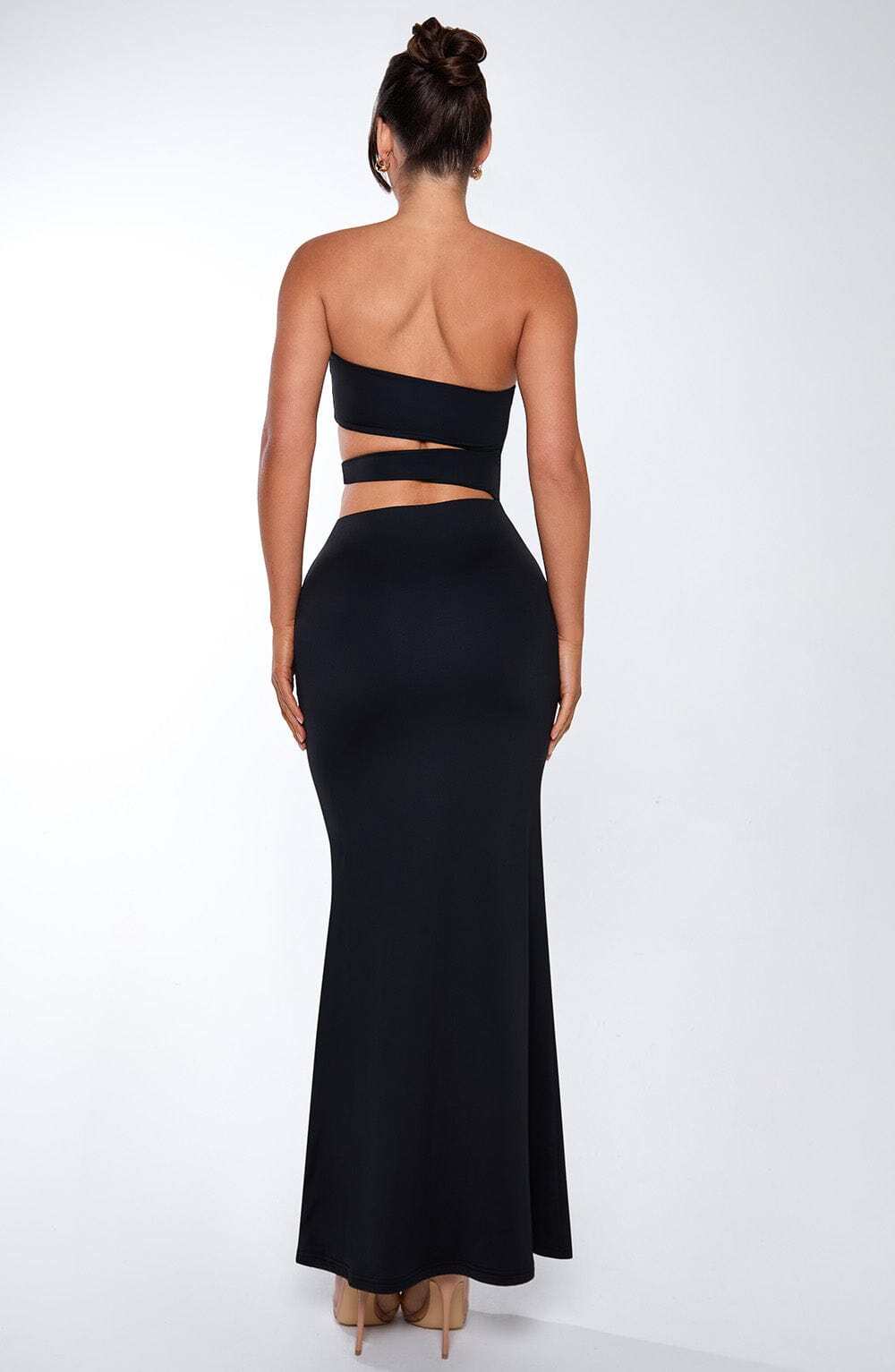 Milia Maxi Dress - Black - Image 6