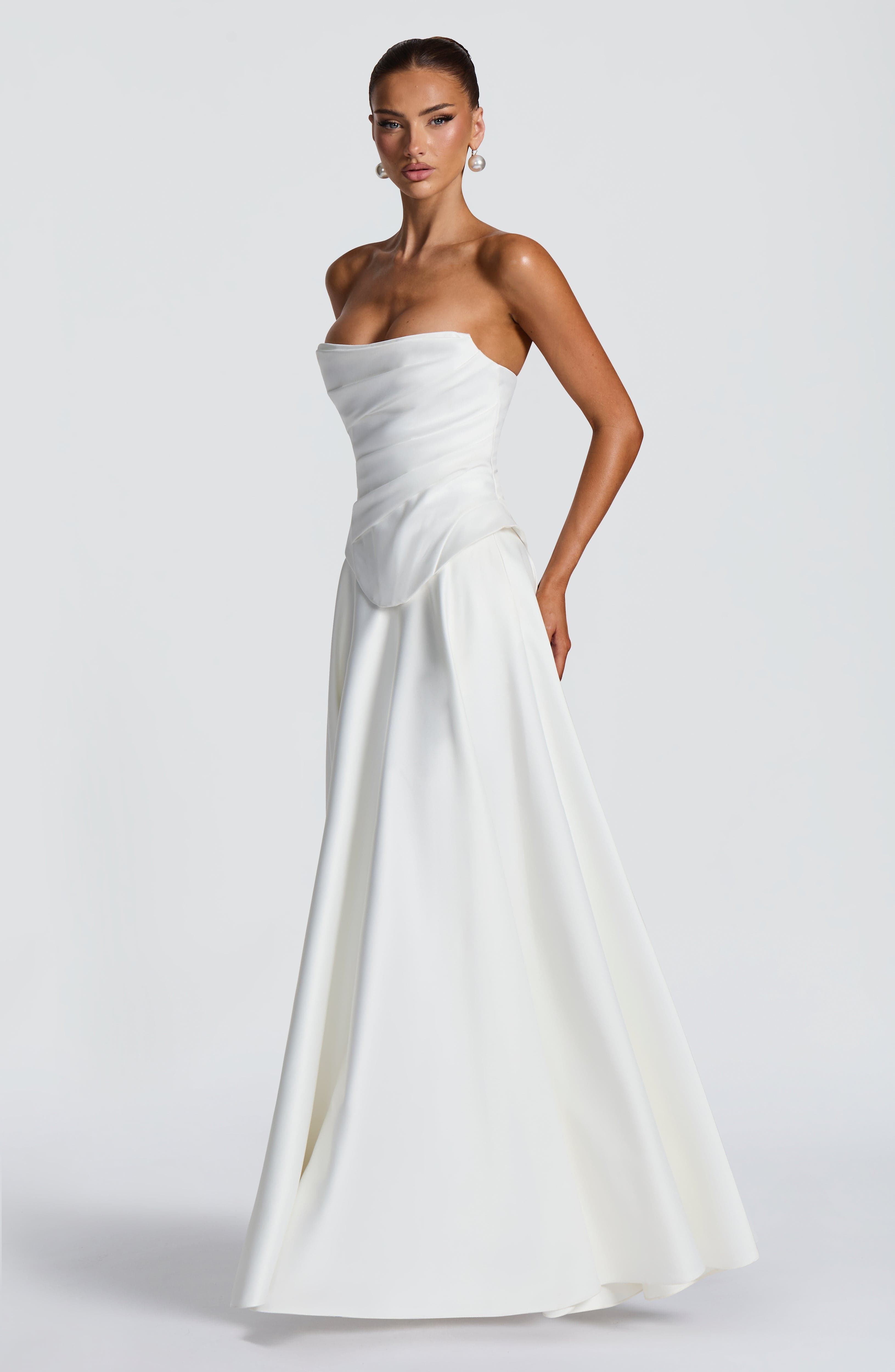 Mira Maxi Skirt - Ivory - Image 8