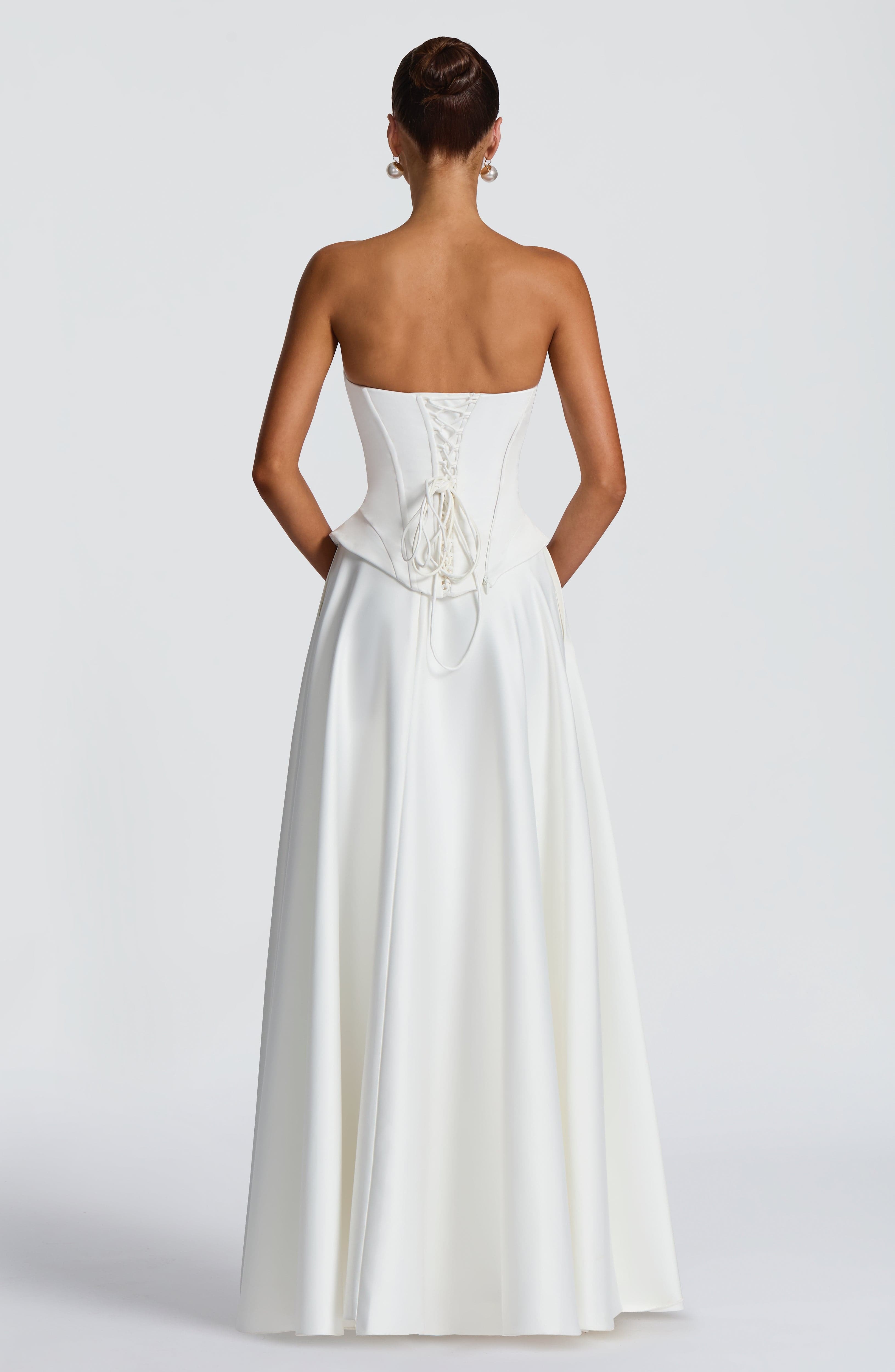 Mira Maxi Skirt - Ivory - Image 4