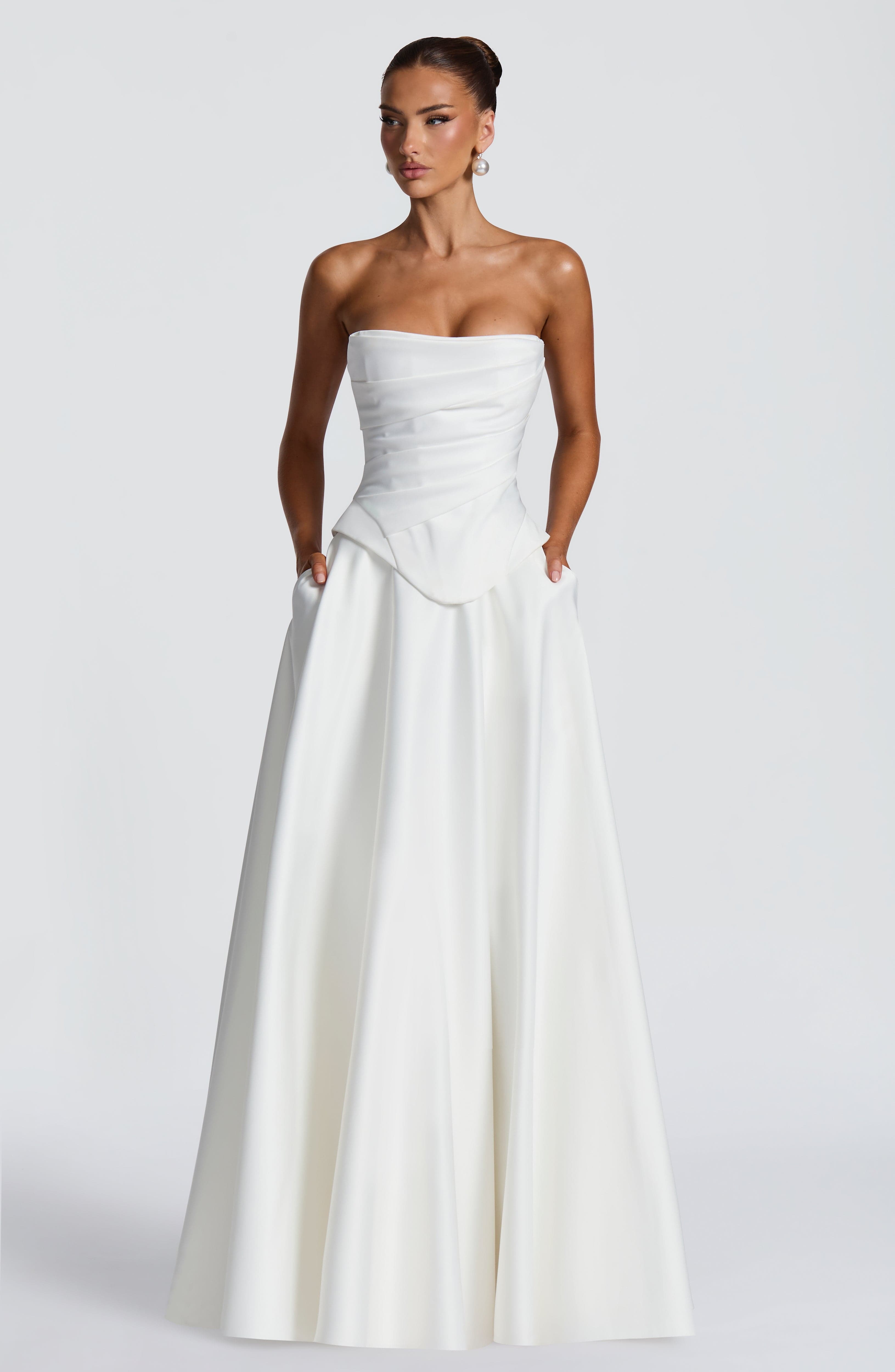 Mira Maxi Skirt - Ivory - Image 7