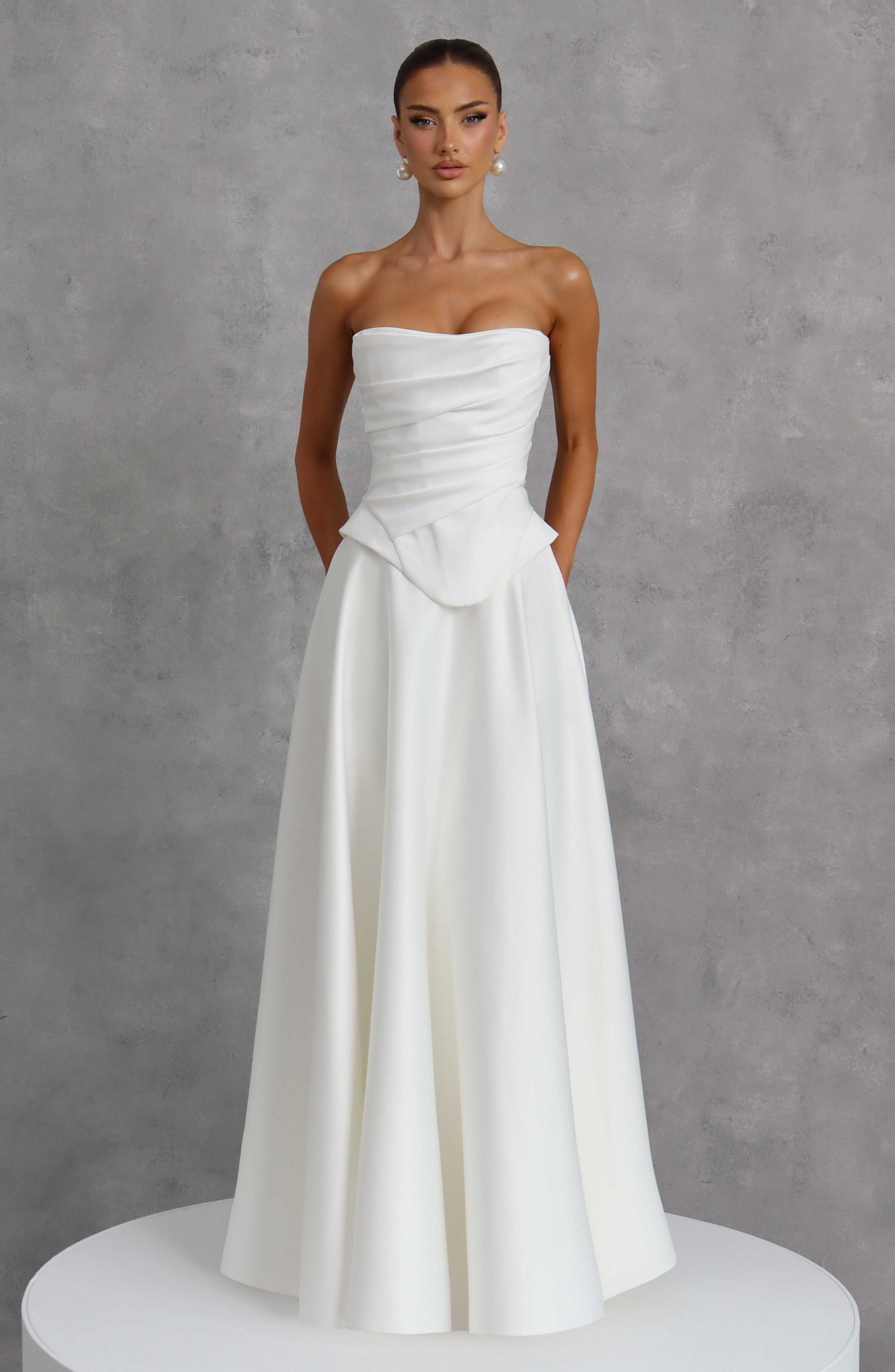 Mira Maxi Skirt - Ivory - Image 6