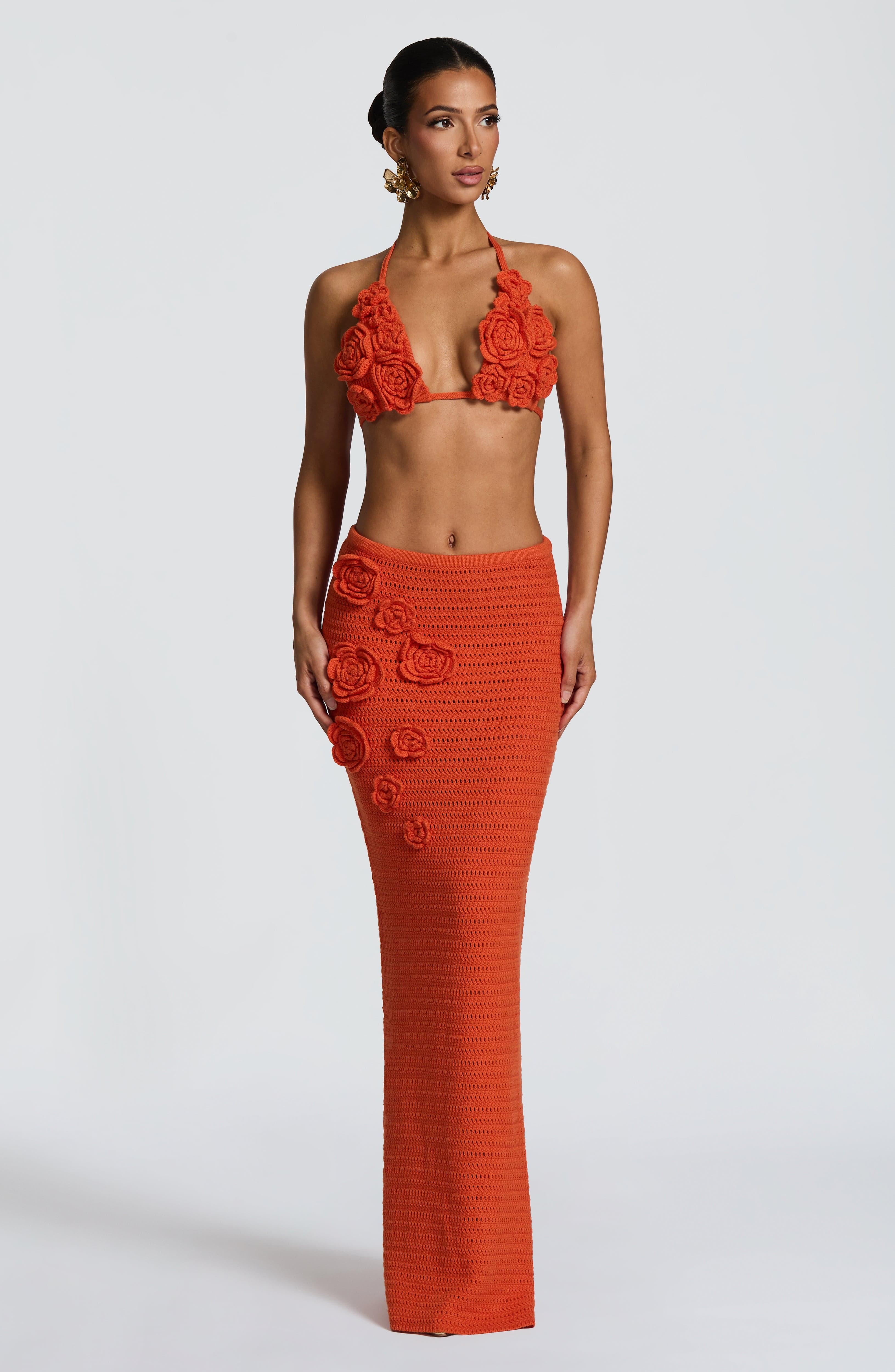 Nerida Top - Orange - Image 7