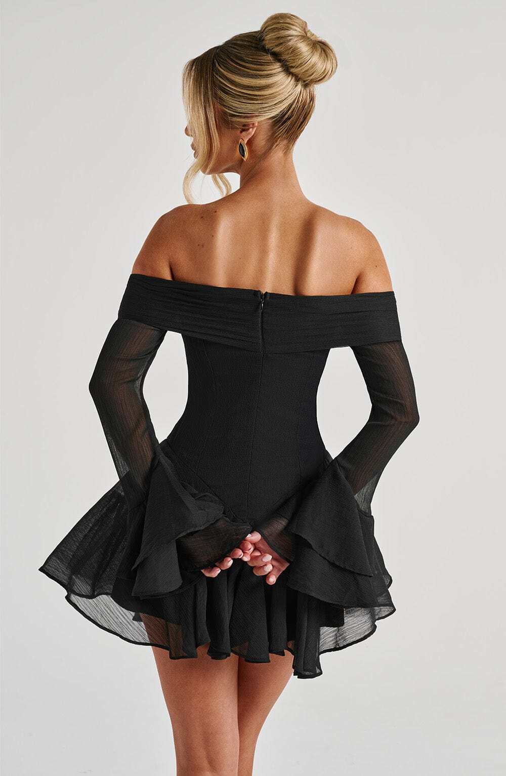 Nerissa Playsuit - Black - Image 3