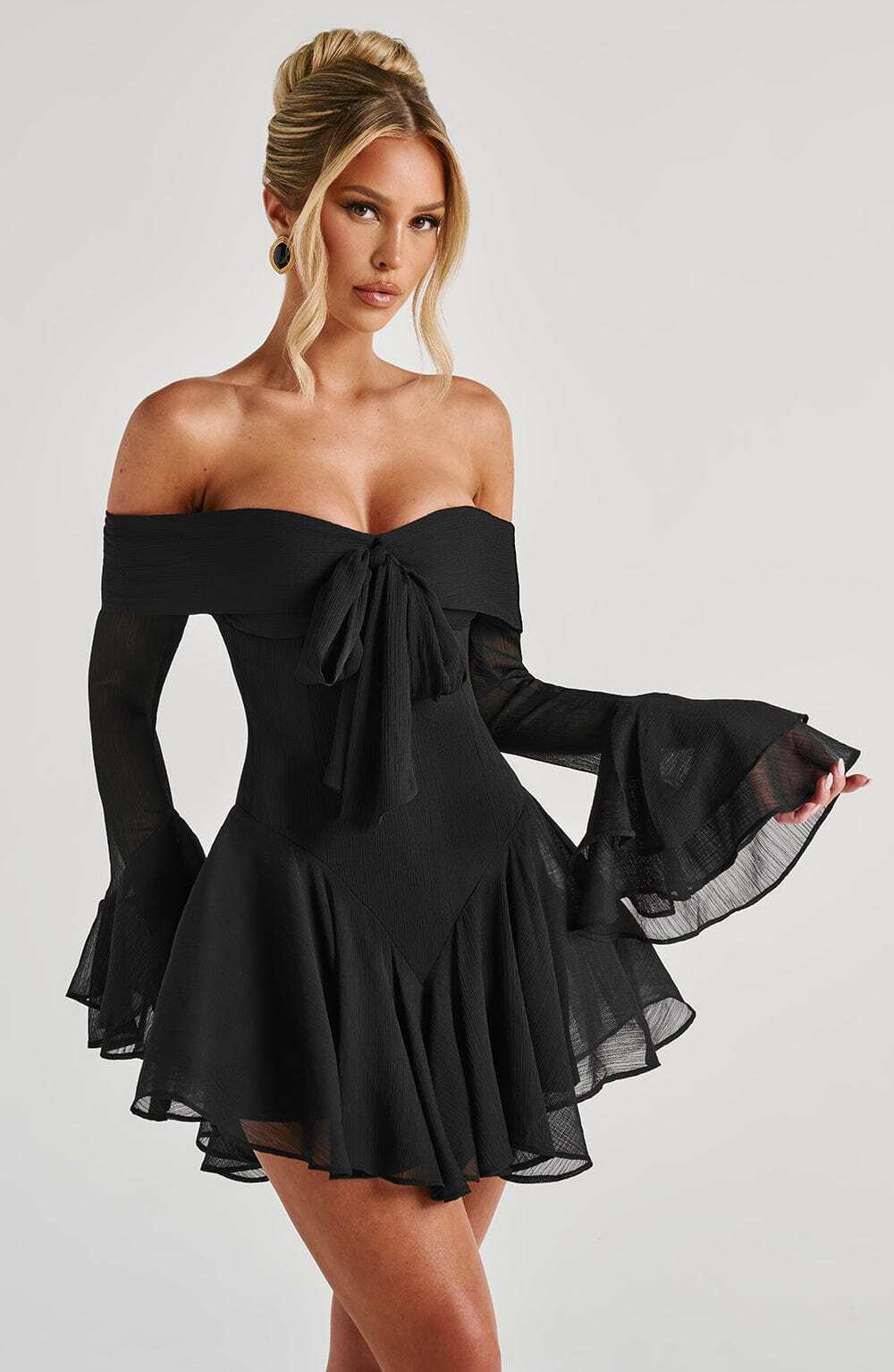 Nerissa Playsuit - Black - Image 2