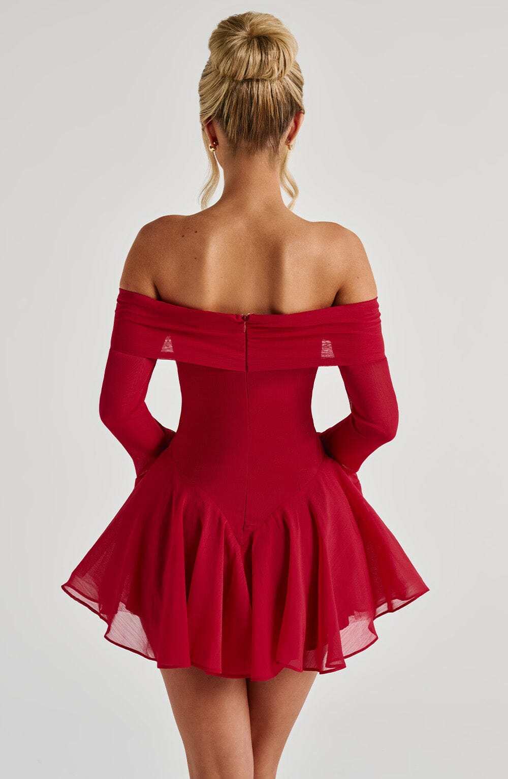 Nerissa Playsuit - Red - Image 4
