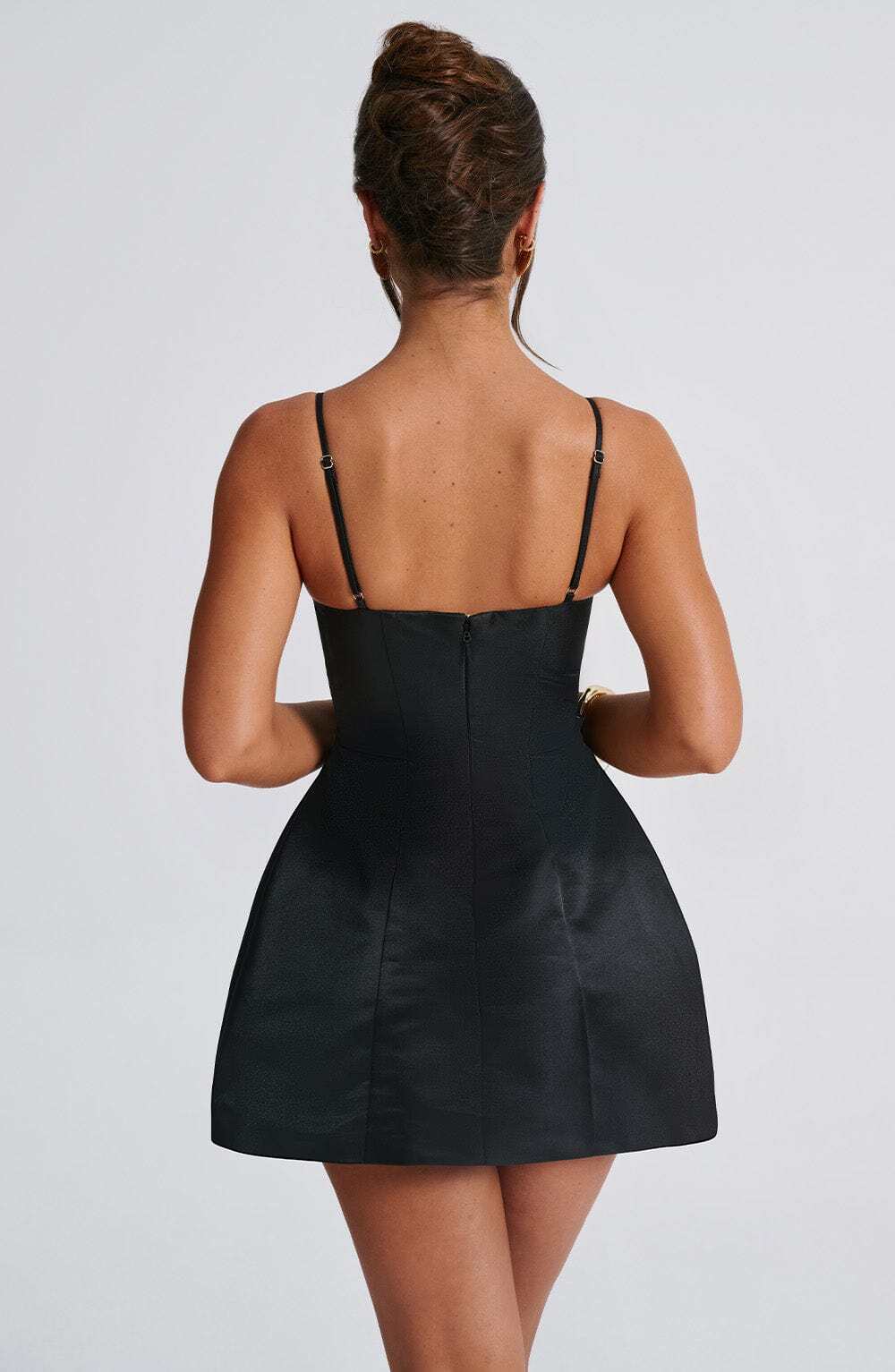 Nicole Mini Dress - Black - Image 2