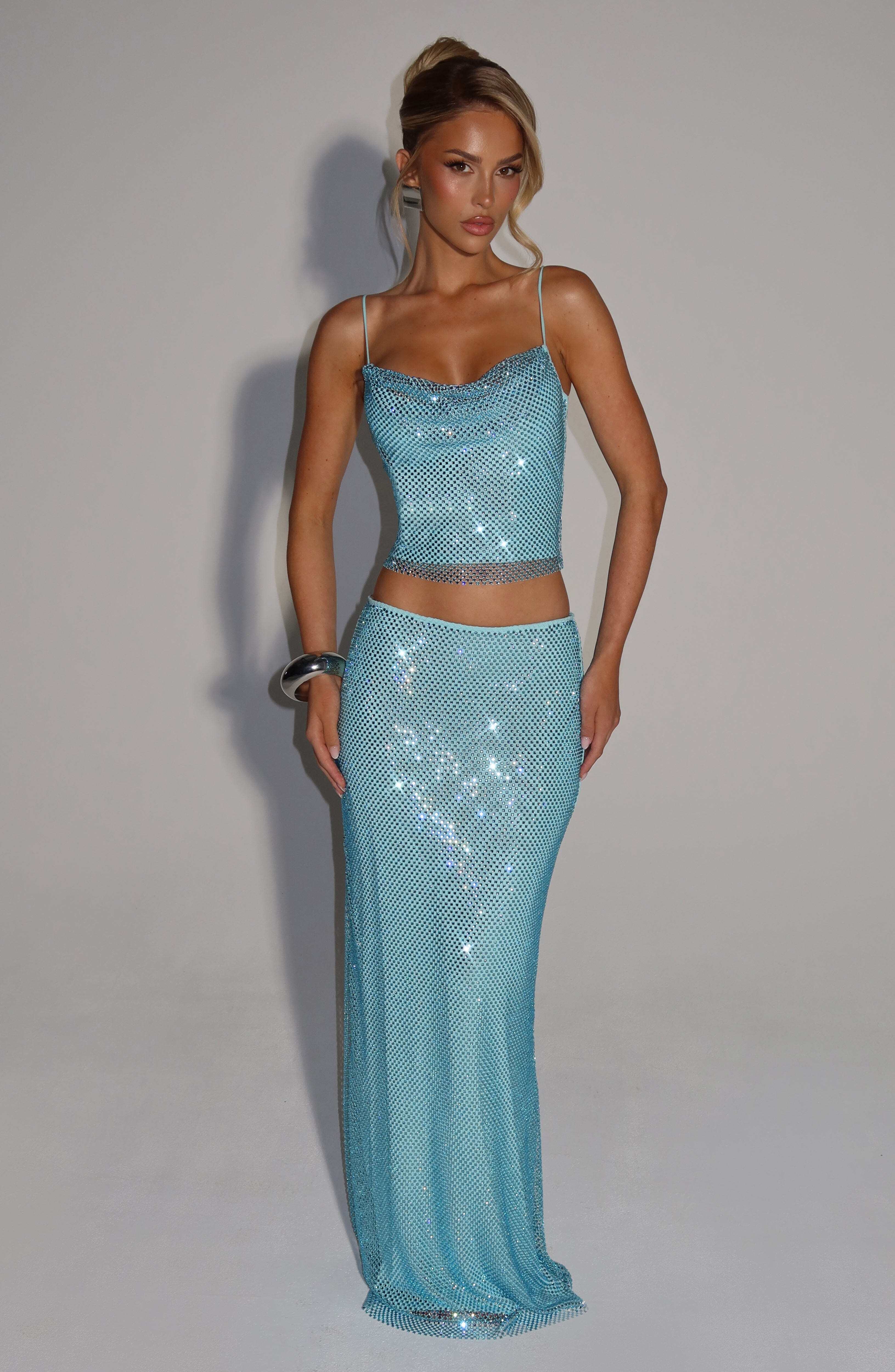 Nora Top - Aqua - Image 6