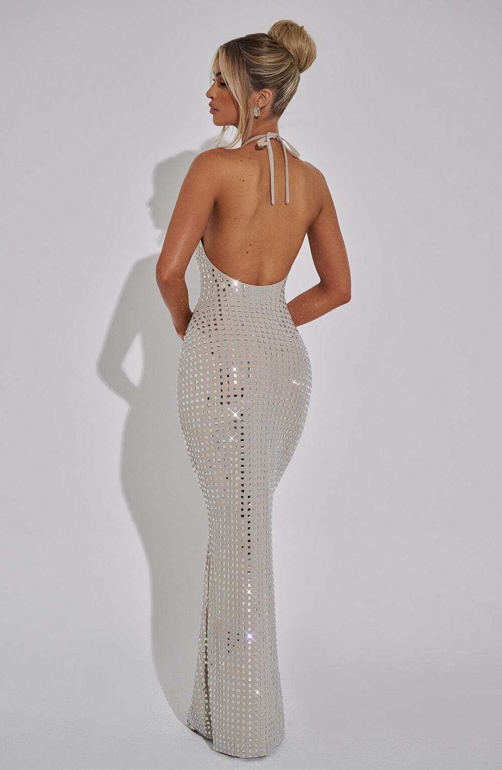 Odessa Maxi Dress - Nude - Image 4