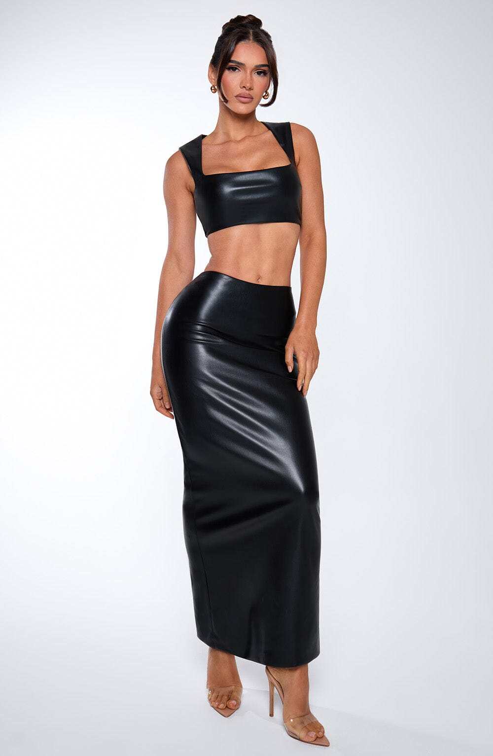 Odetta Maxi Skirt - Black - Image 7