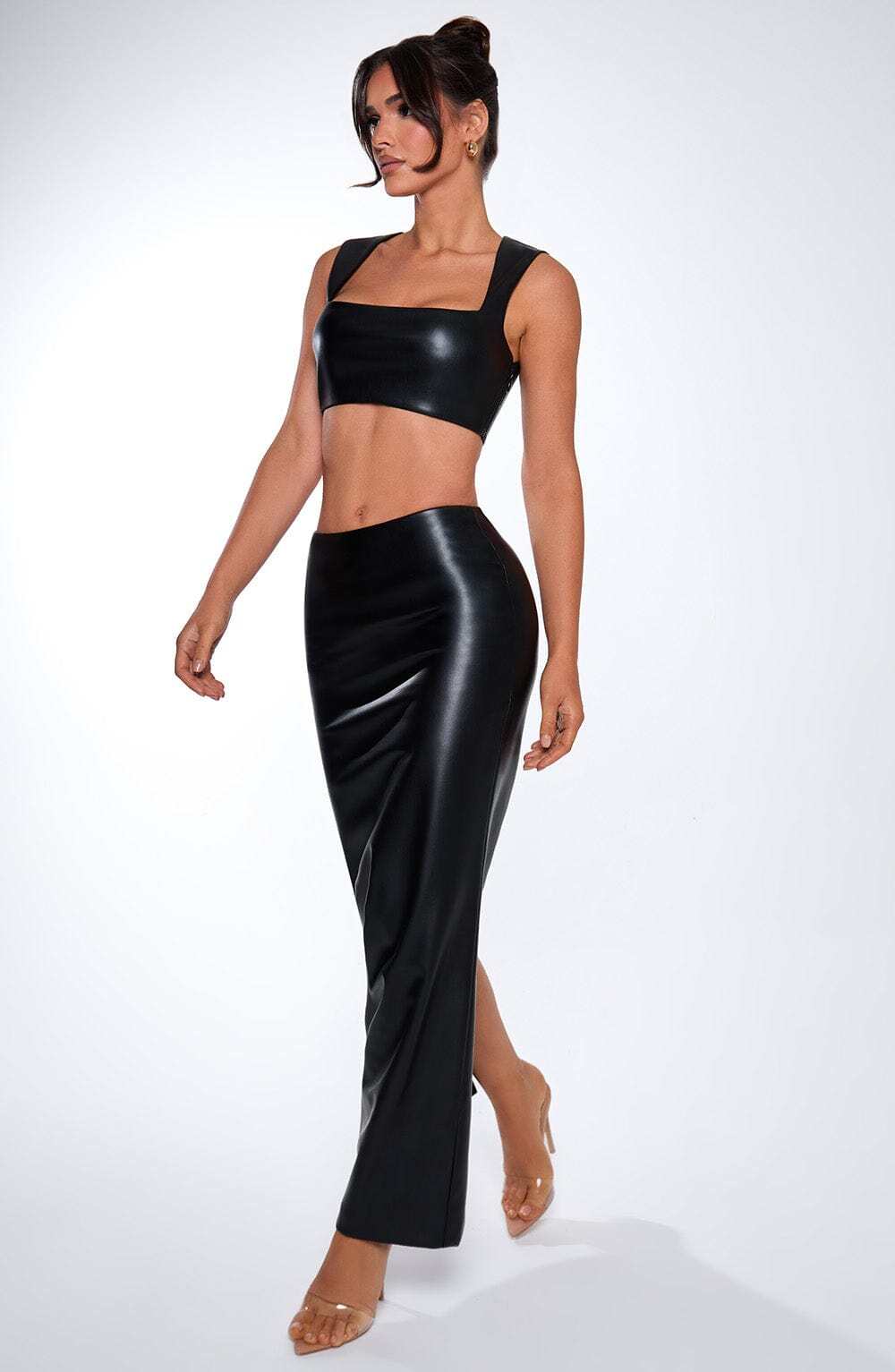 Odetta Maxi Skirt - Black - Image 11