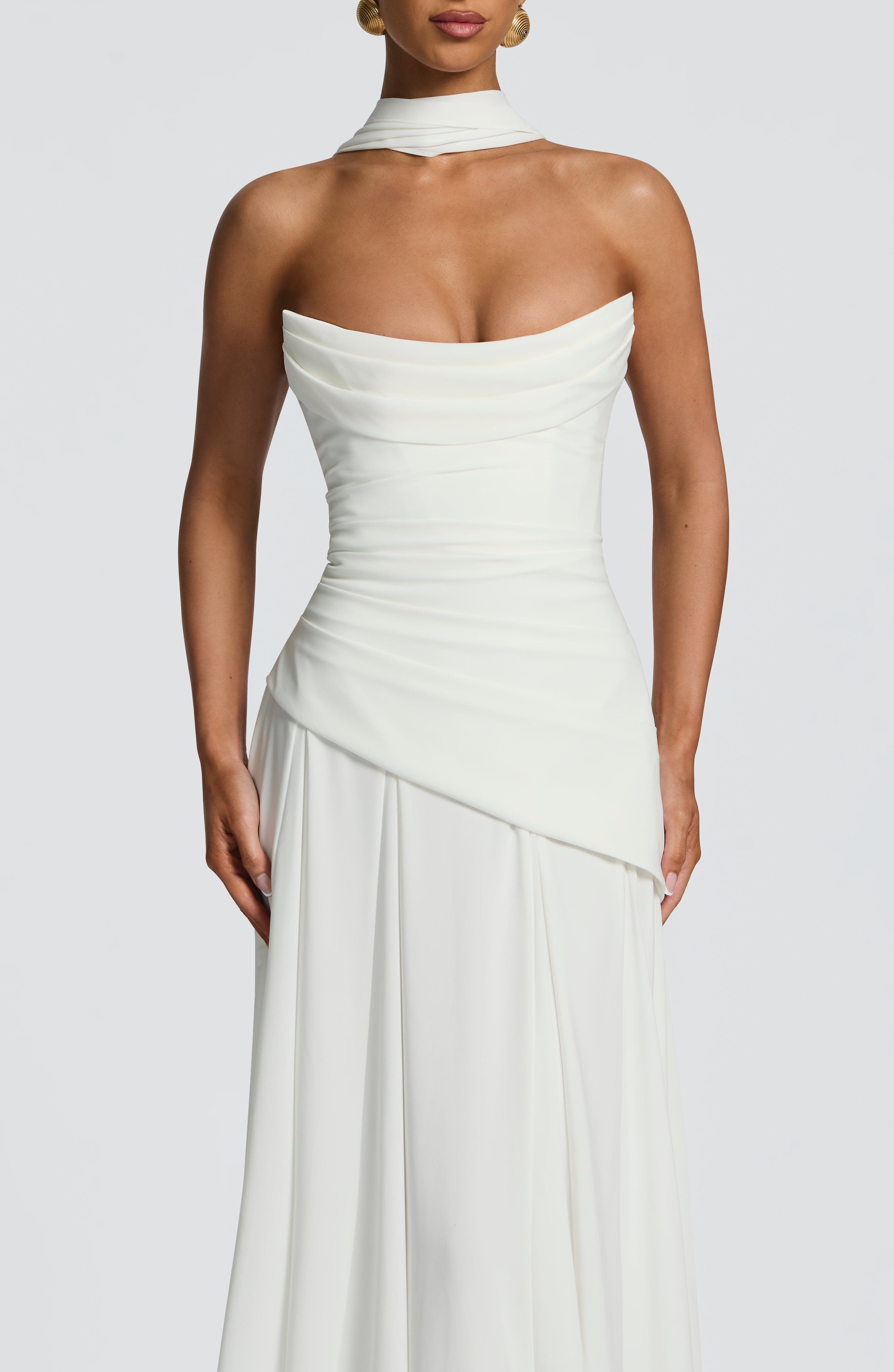 Patricia Maxi Dress - Ivory - Image 4