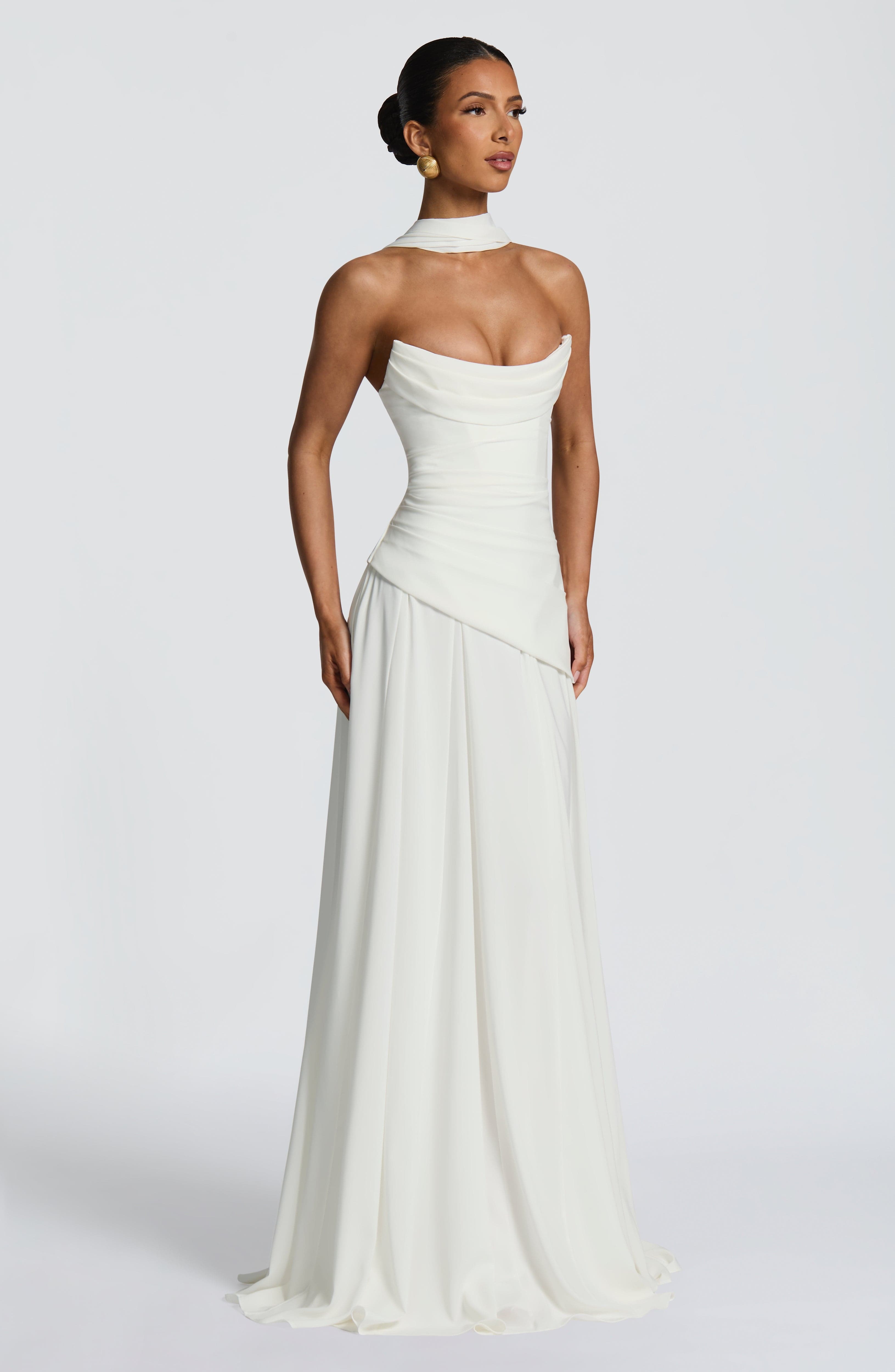 Patricia Maxi Dress - Ivory - Image 2