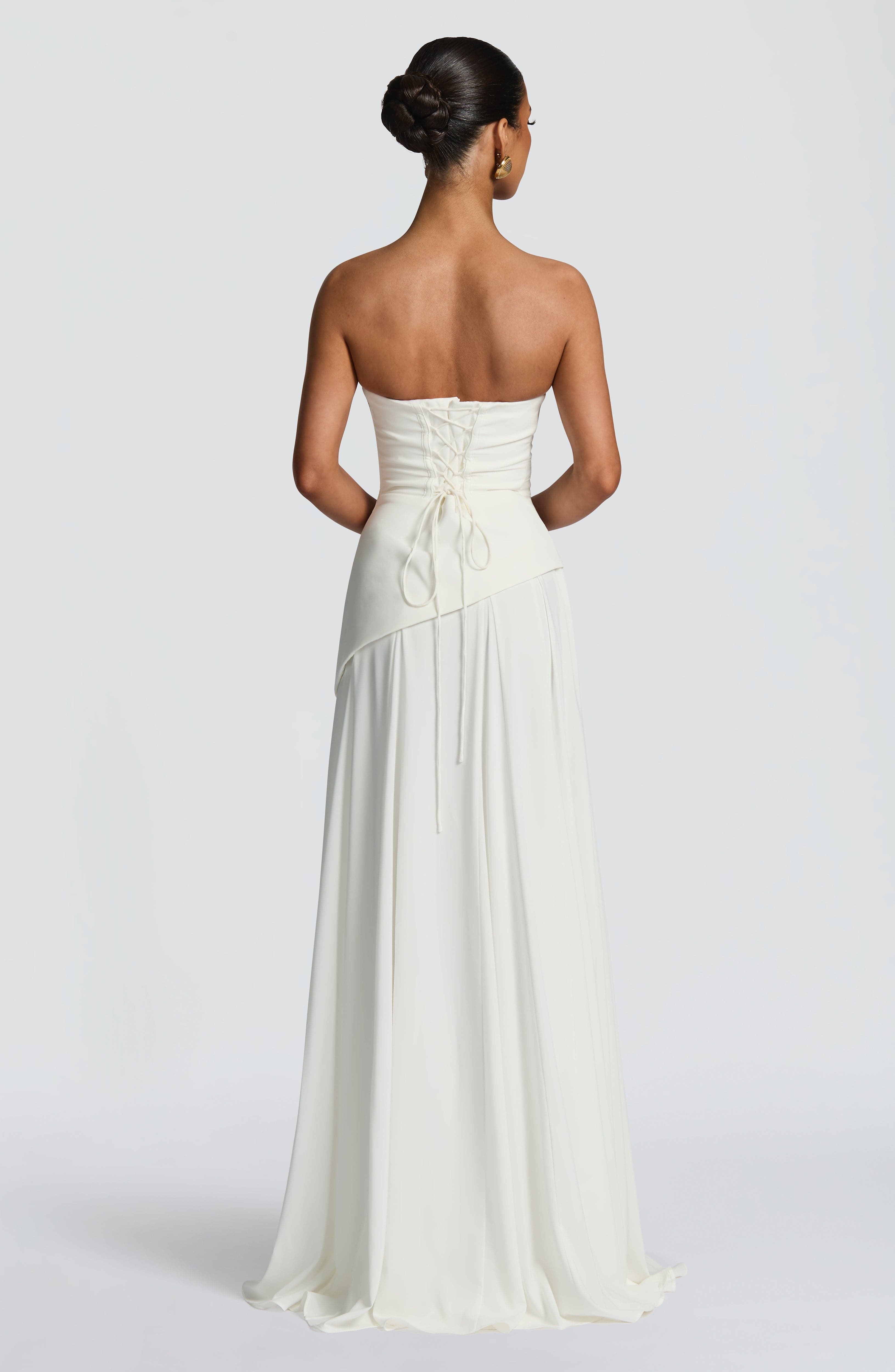 Patricia Maxi Dress - Ivory - Image 3