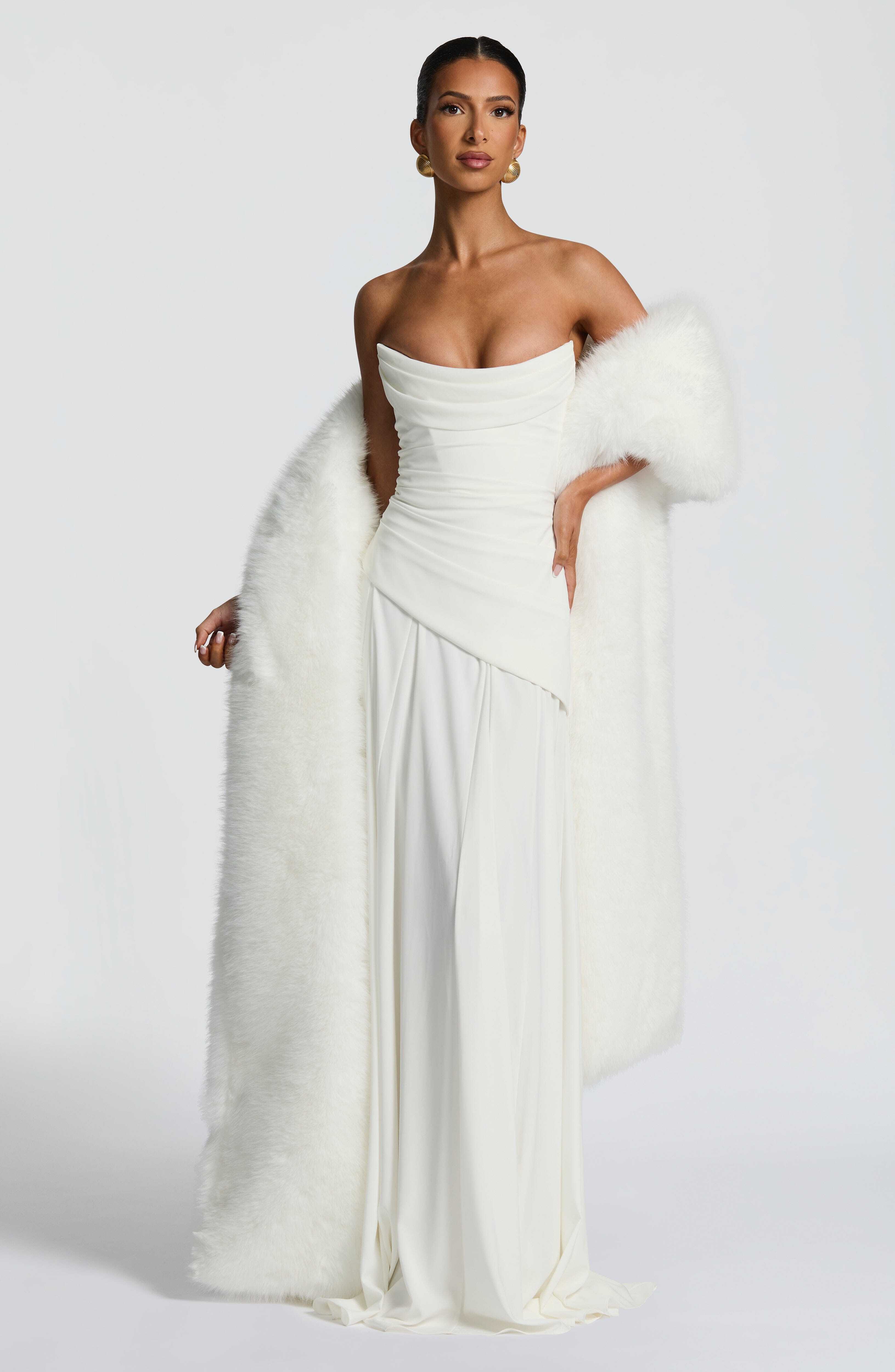Patricia Maxi Dress - Ivory - Image 14