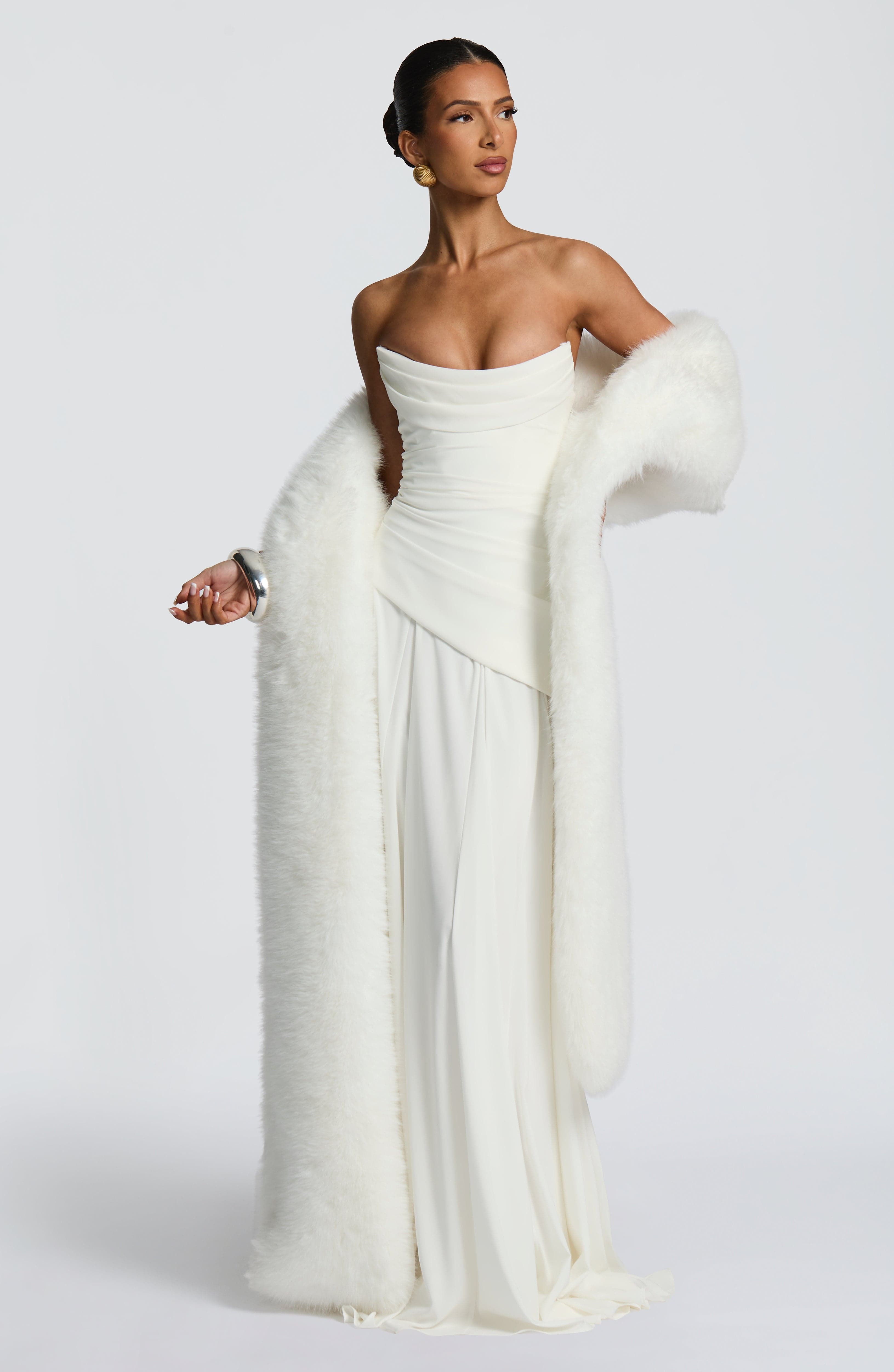 Patricia Maxi Dress - Ivory - Image 8