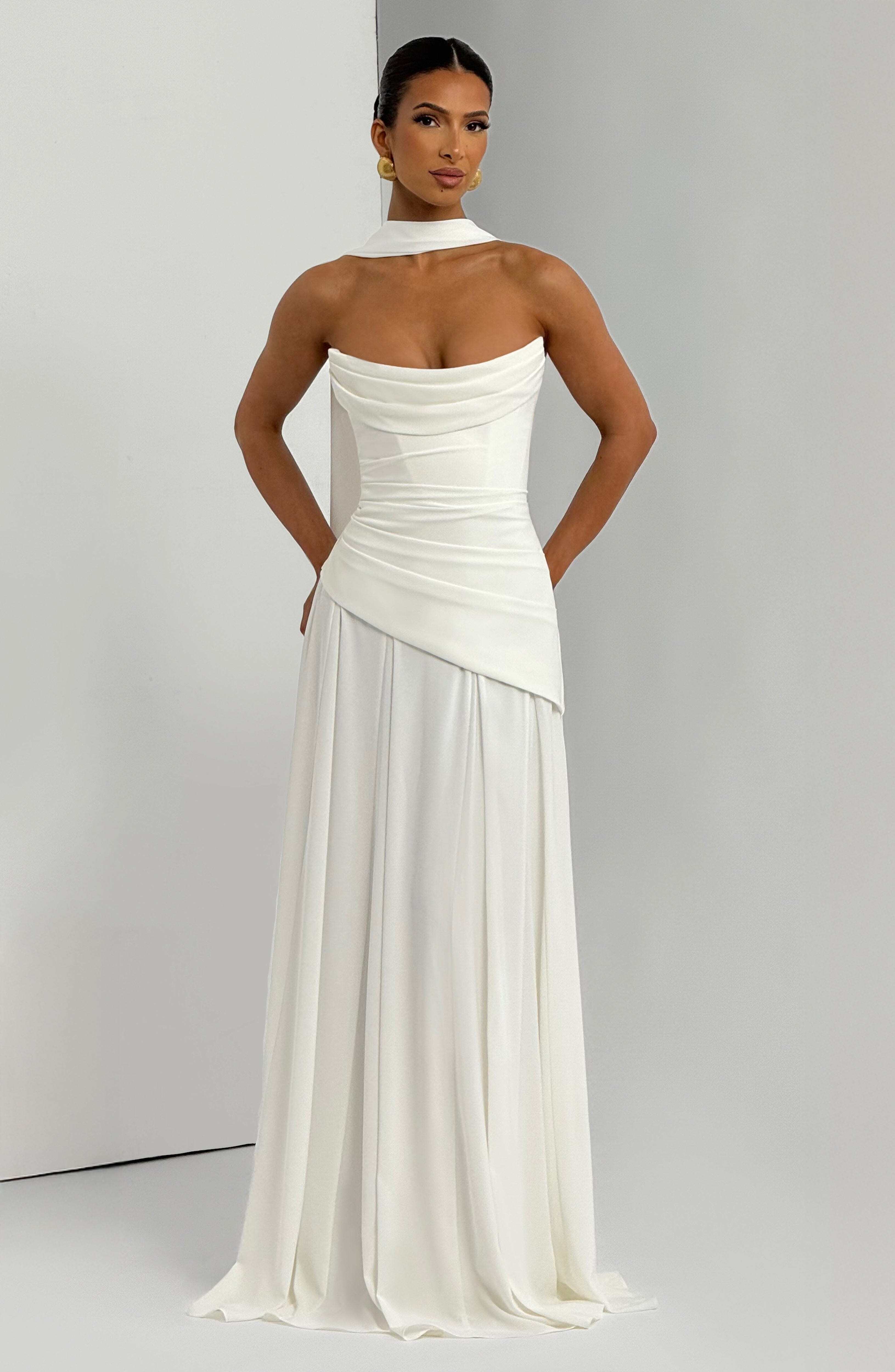 Patricia Maxi Dress - Ivory - Image 6