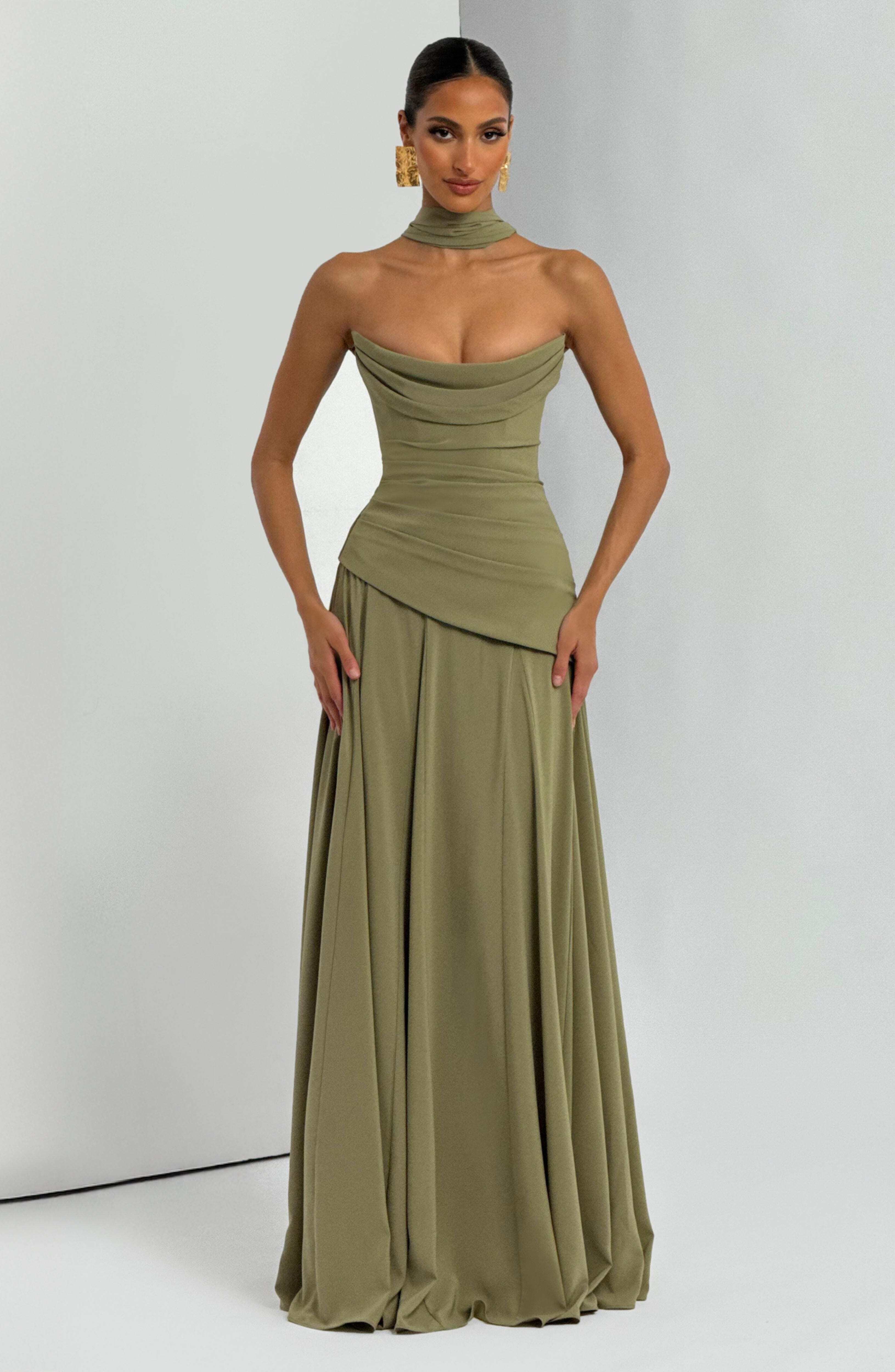 Patricia Maxi Dress - Sage - Image 8