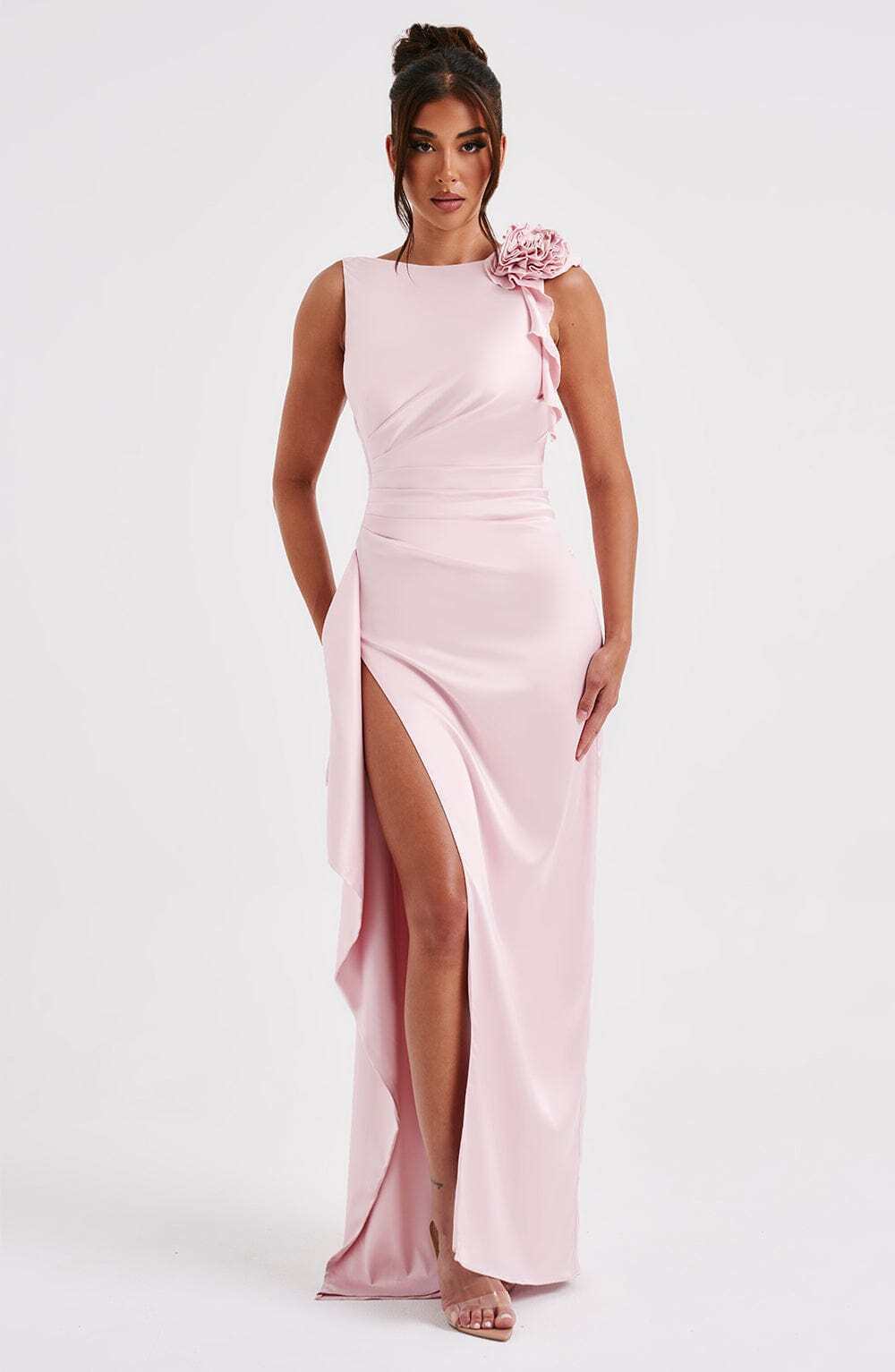 Peggy Maxi Dress - Blush - Image 7