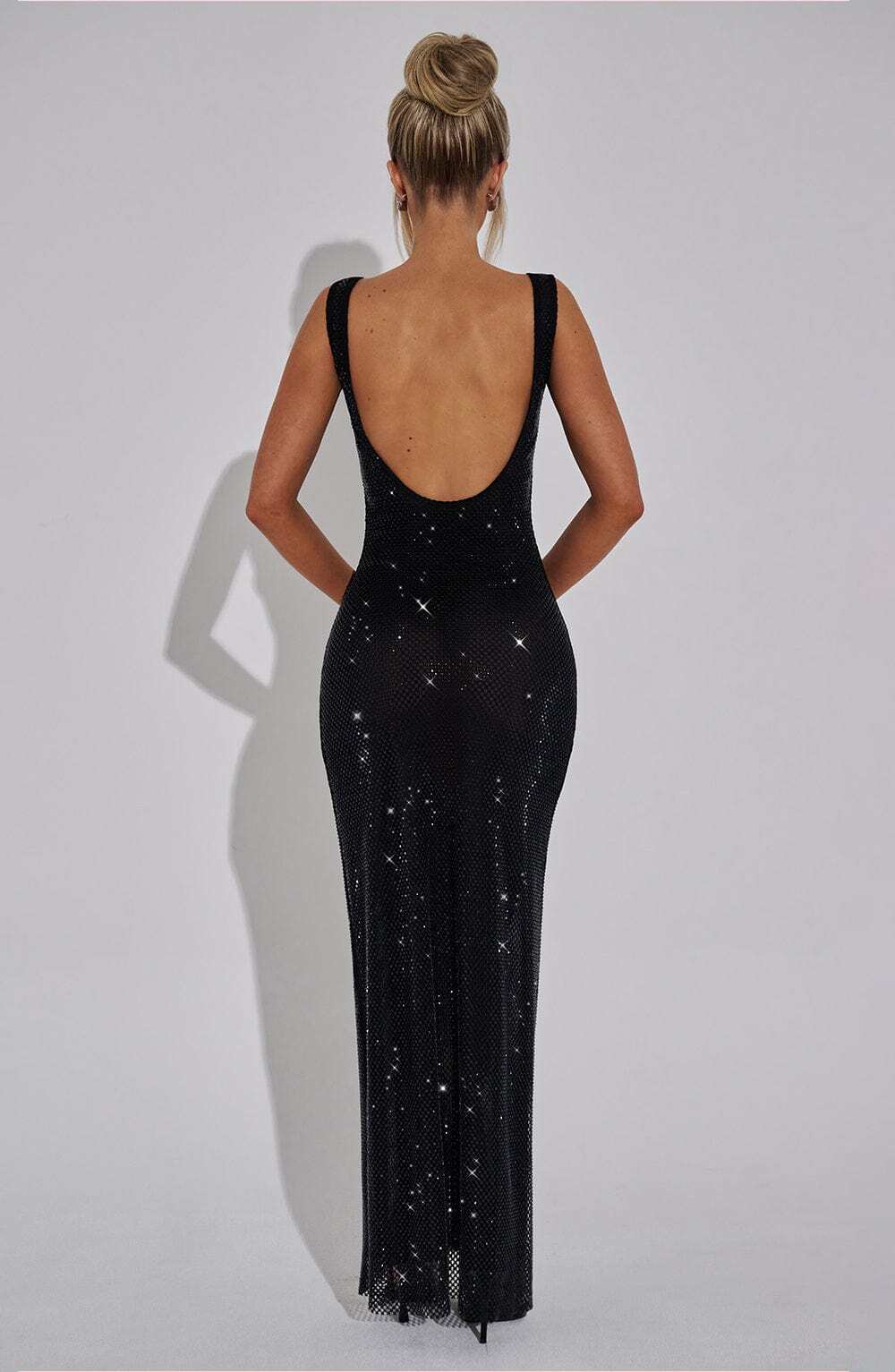 Petra Maxi Dress - Black - Image 7