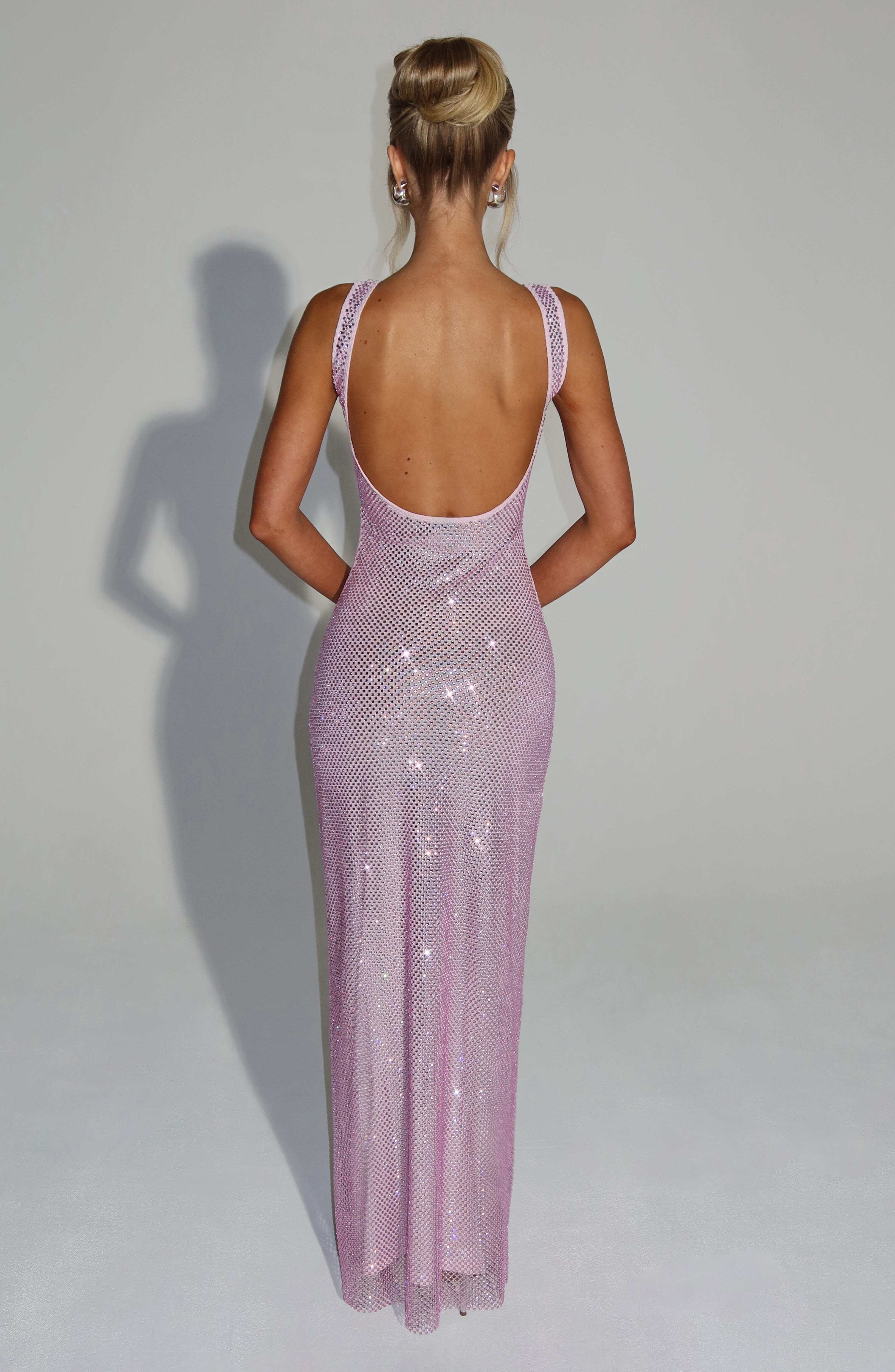 Petra Maxi Dress - Pink - Image 2