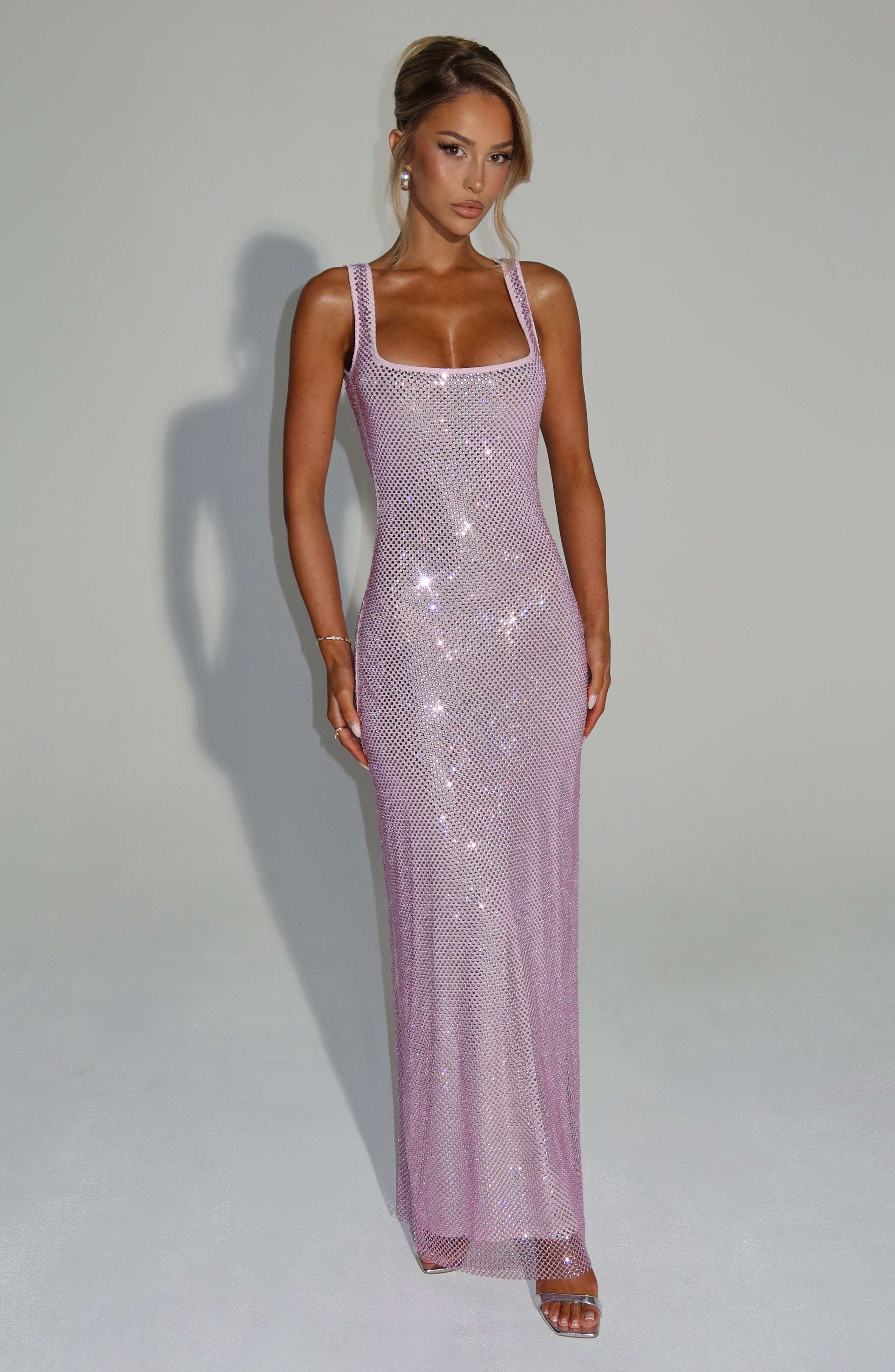 Petra Maxi Dress - Pink - Image 5