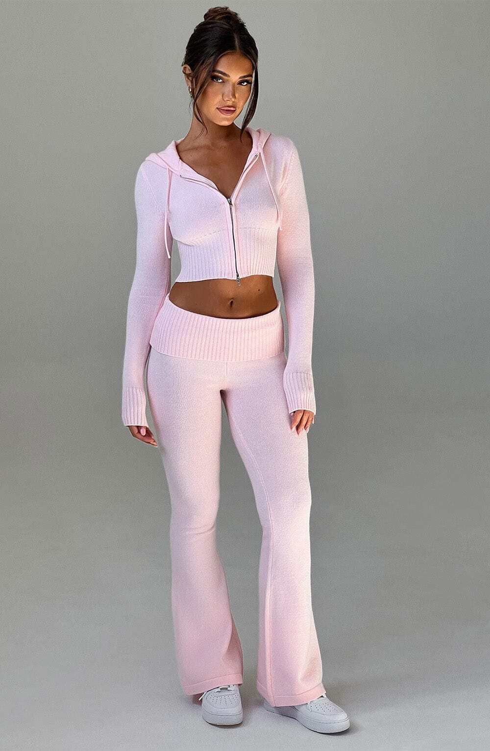 Portia Knit Pants - Pink - Image 9