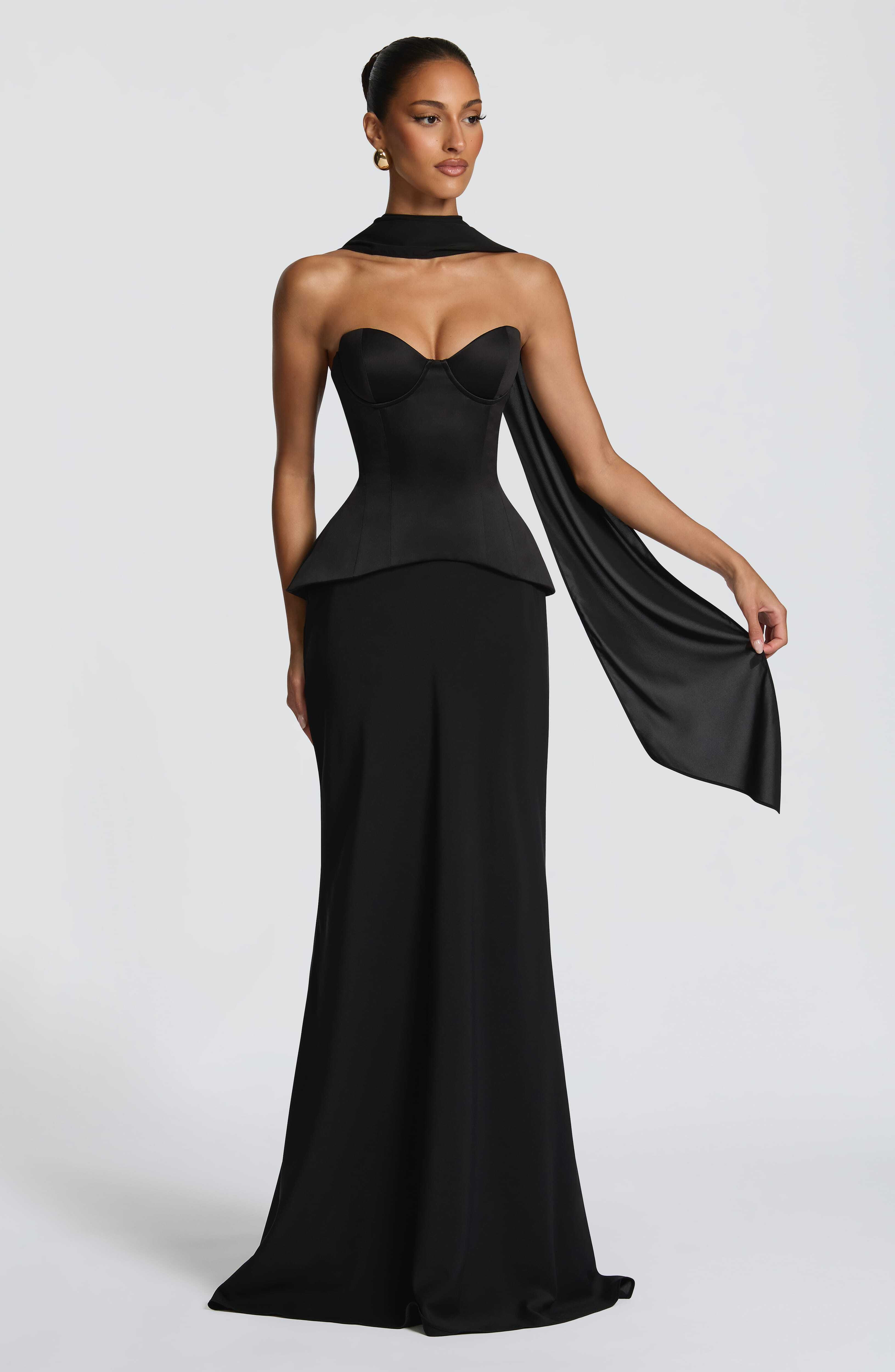 Ravenna Corset - Black - Image 8