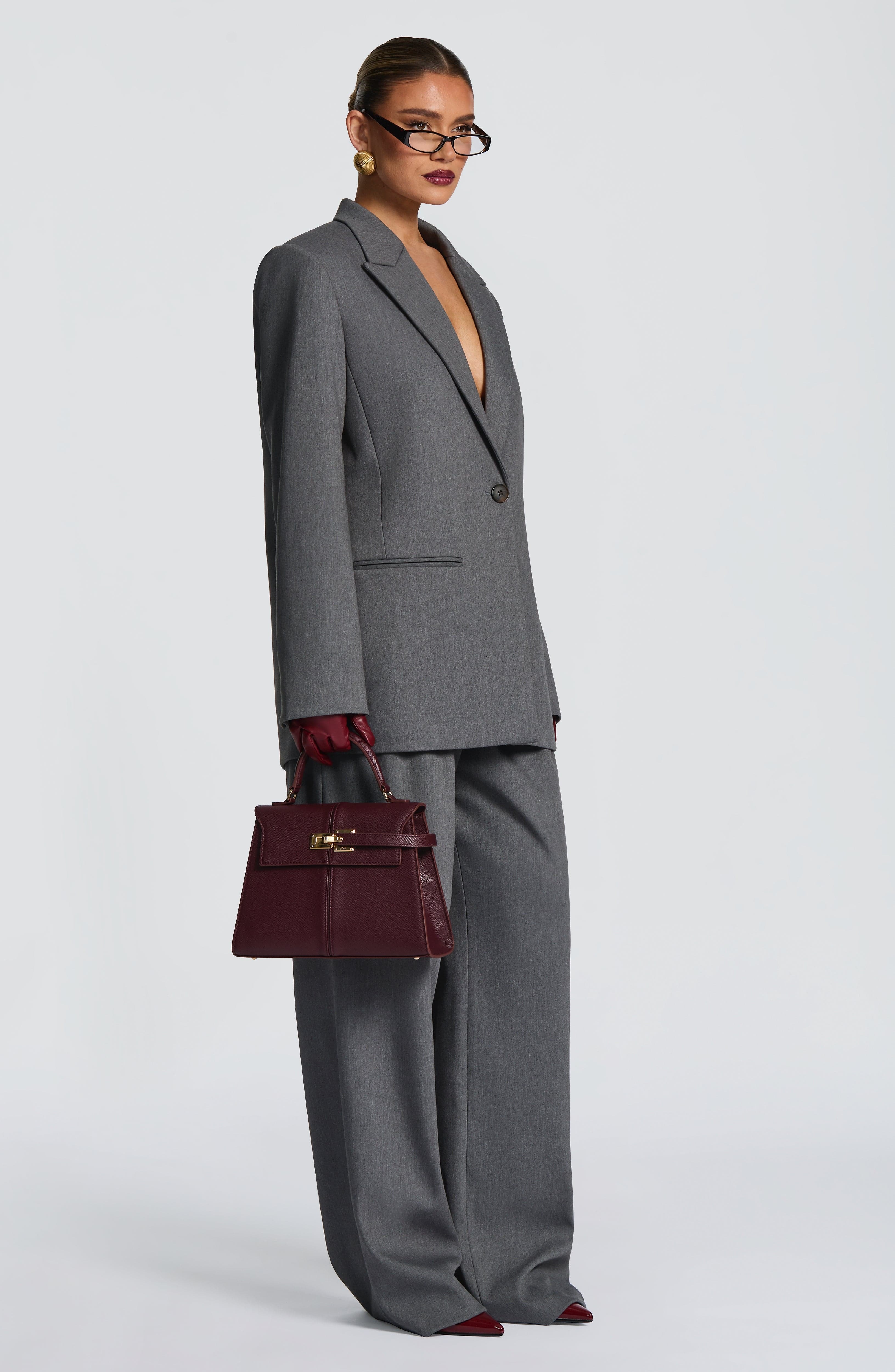Reece Blazer - Grey Marl - Image 8