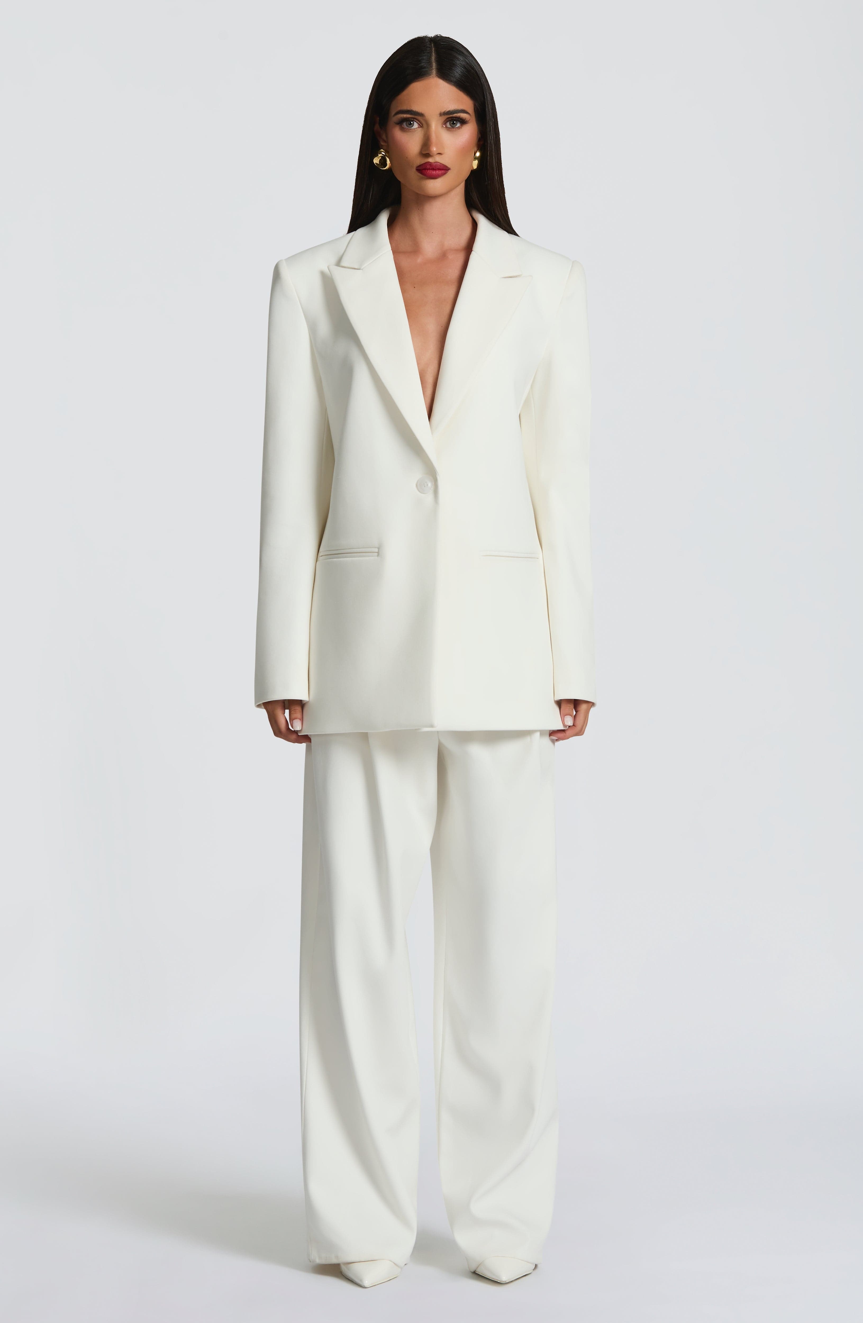 Reece Blazer - Ivory - Image 15