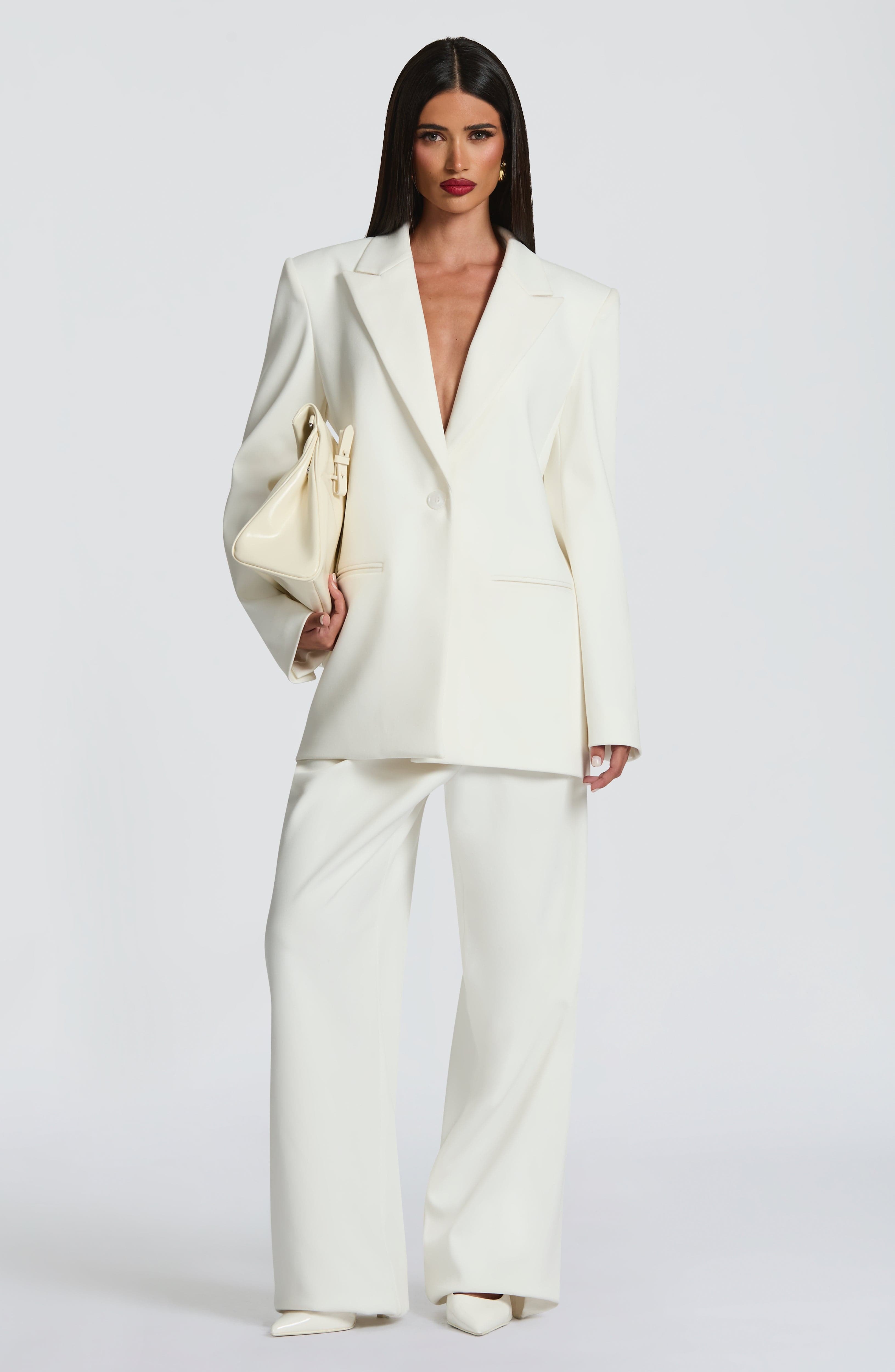 Reece Blazer - Ivory - Image 10