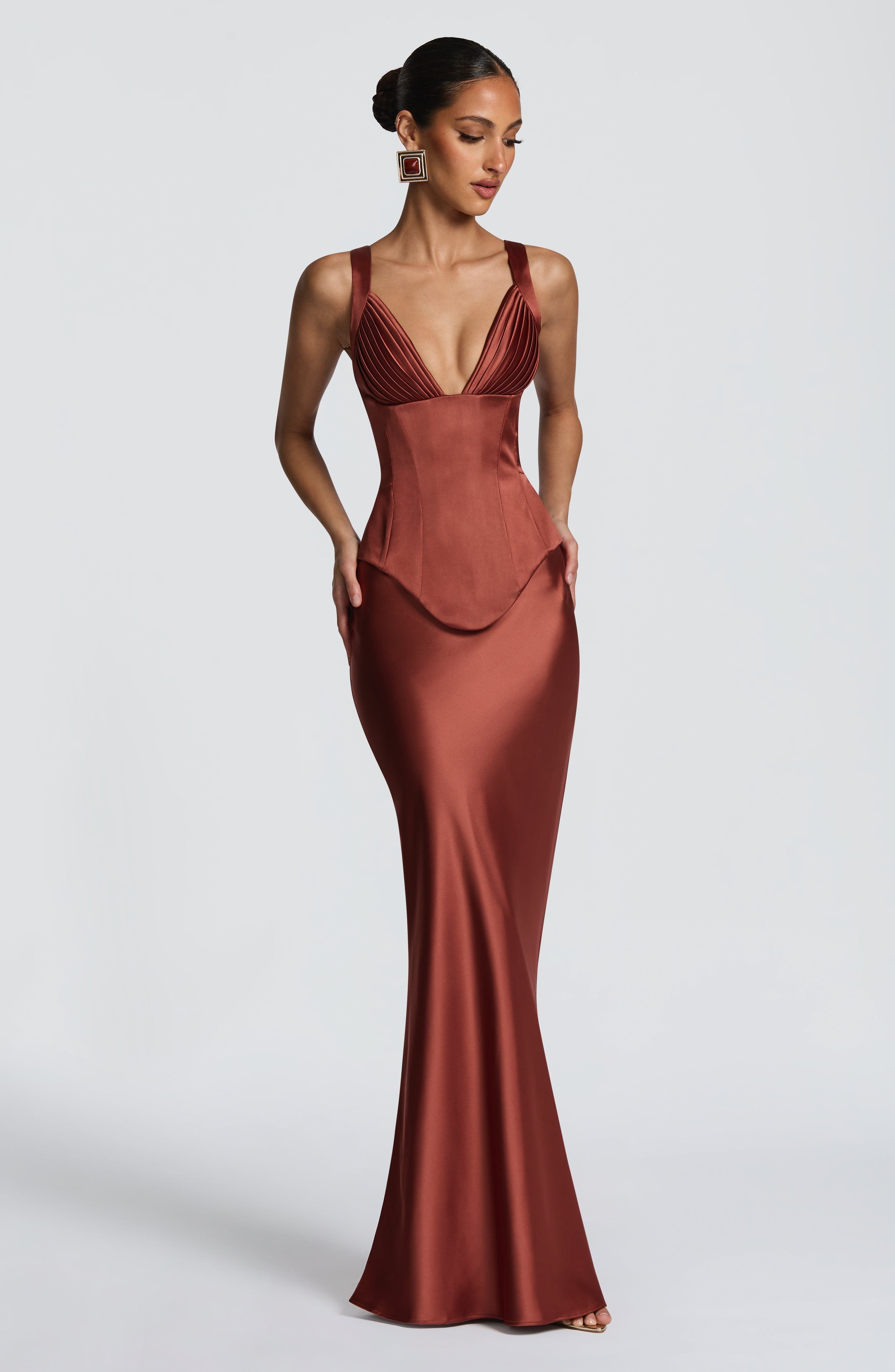 Rowan Corset - Rust - Image 8