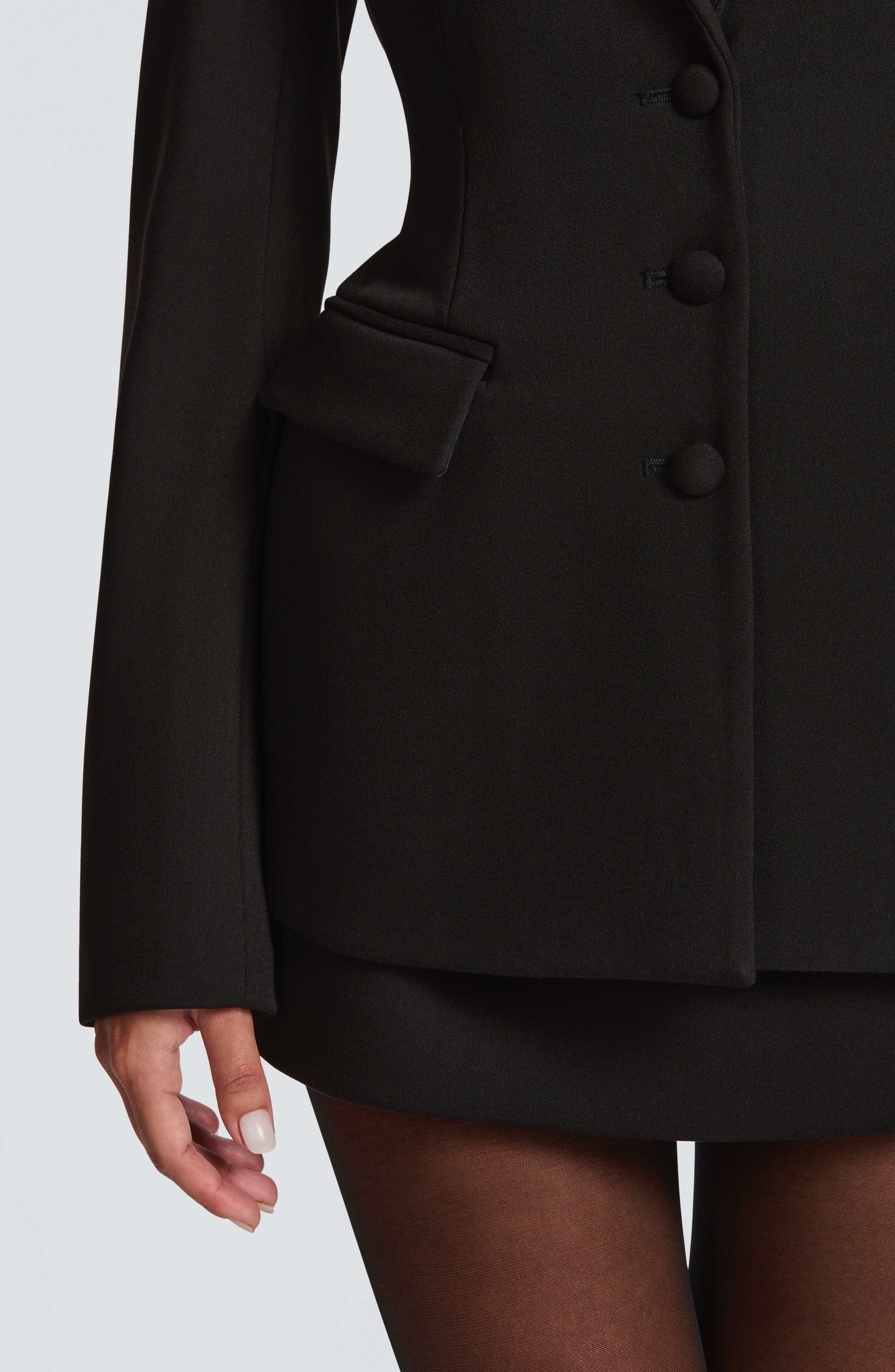 Rowena Blazer - Black - Image 4
