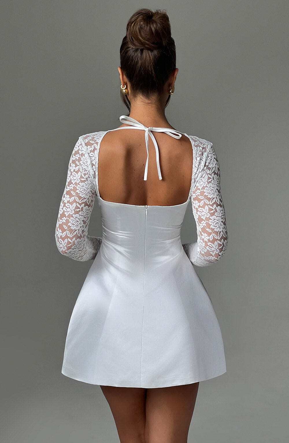 Sadie Mini Dress - Ivory - Image 2