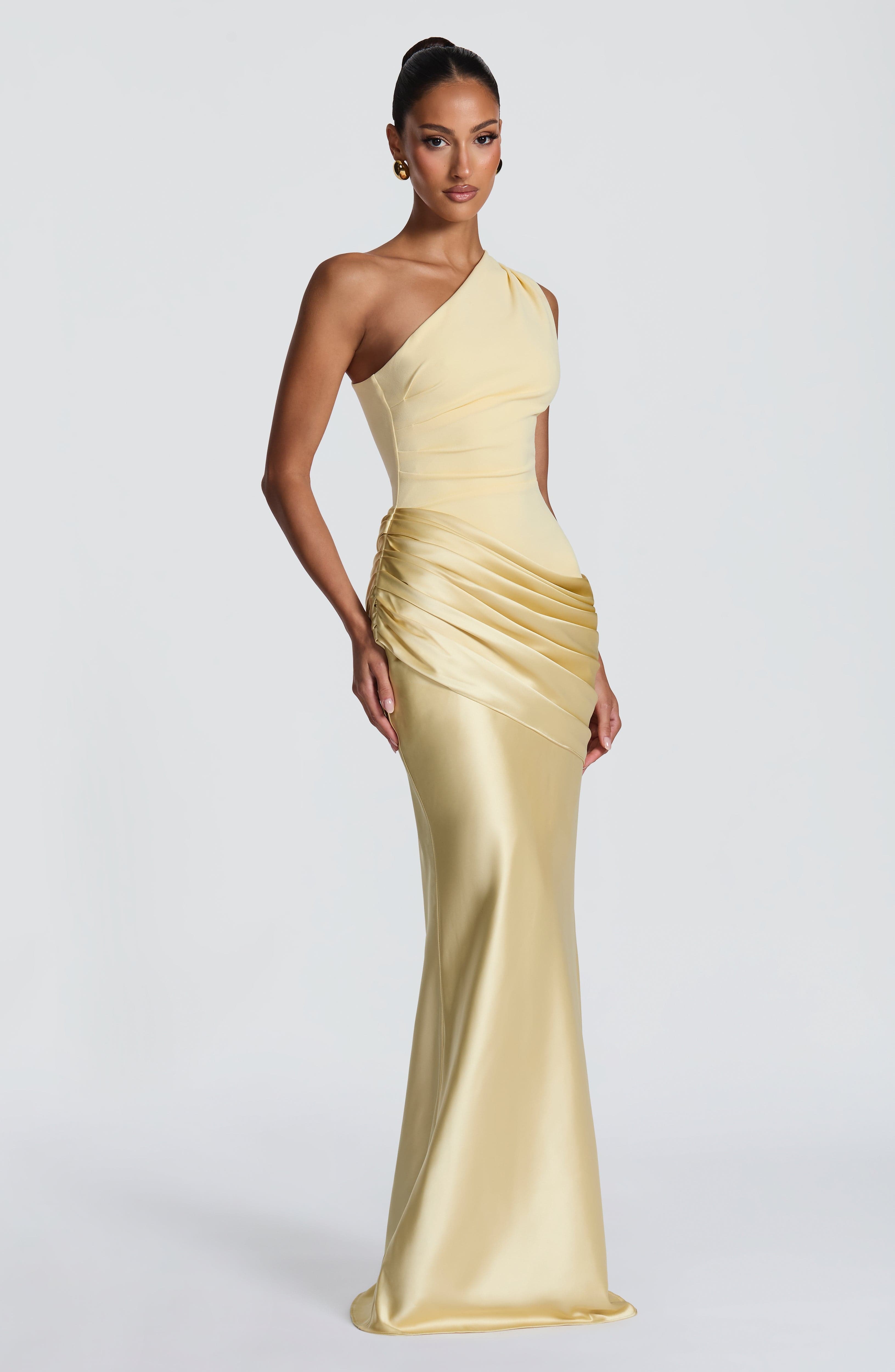 Sadona Maxi Dress - Lemon - Image 3