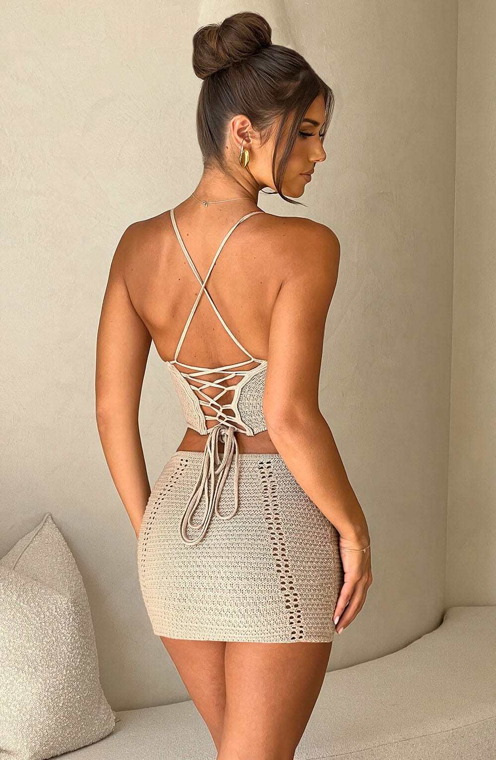 Selma Top - Beige - Image 8
