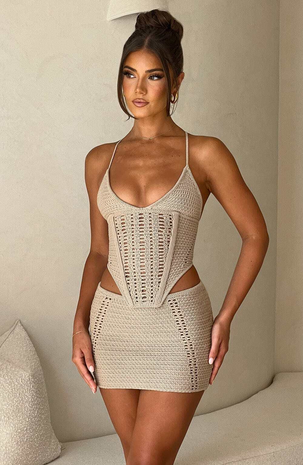 Selma Top - Beige - Image 7