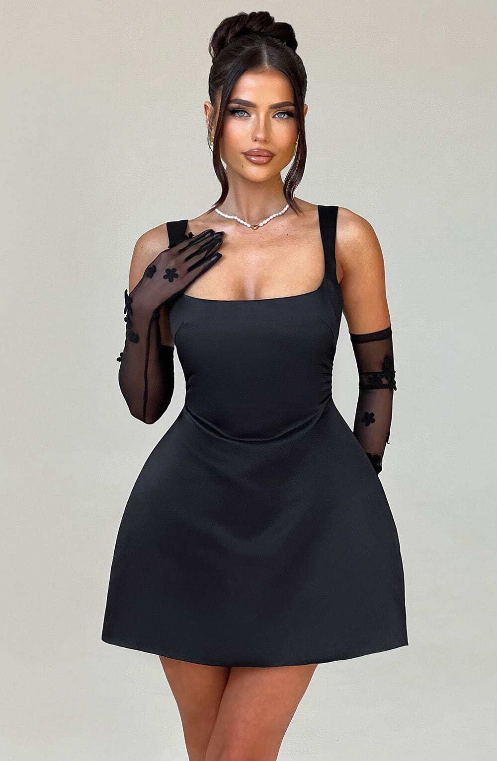 Sofie Mini Dress - Black - Image 13