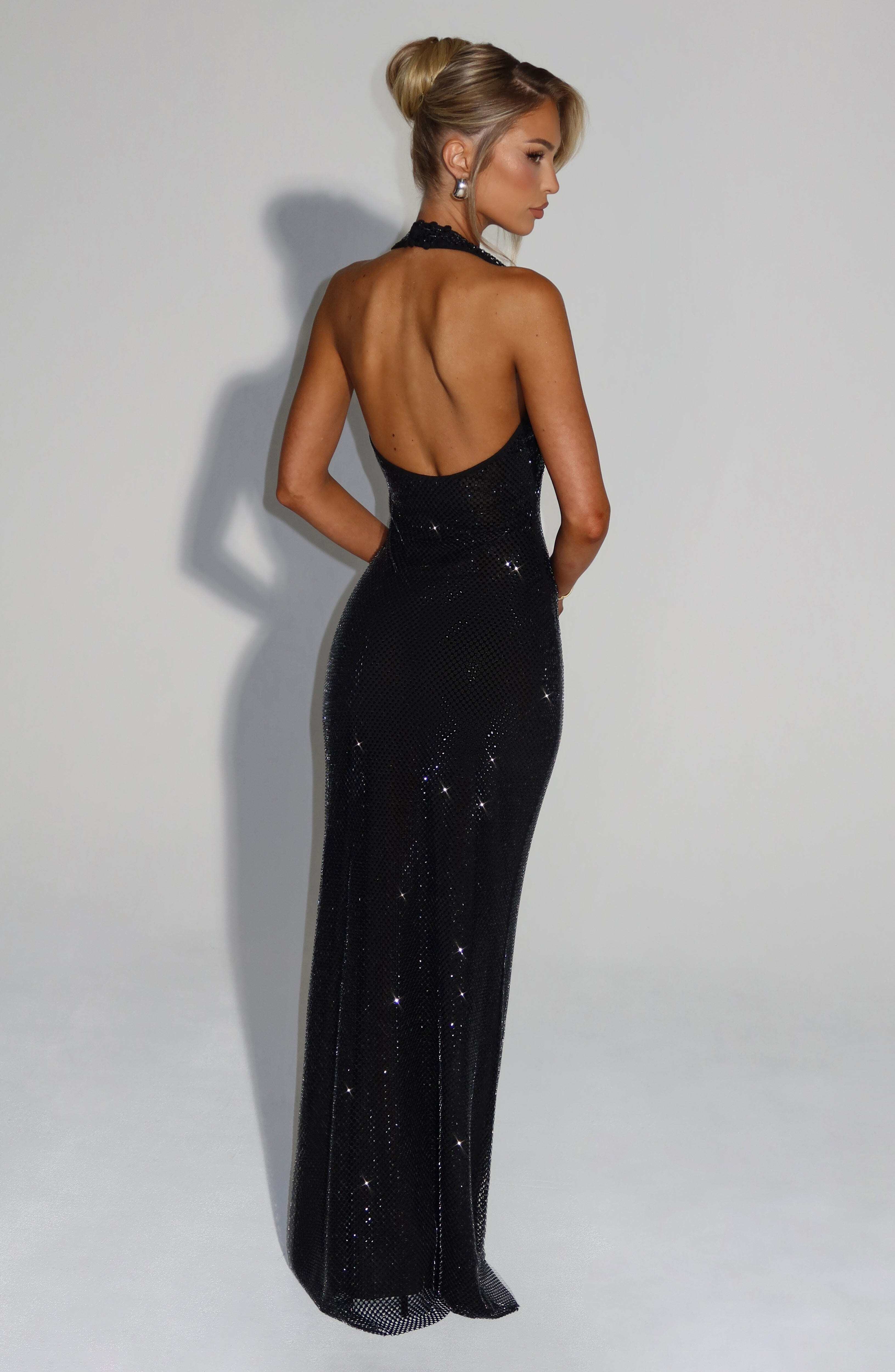 Starla Maxi Dress - Black - Image 4