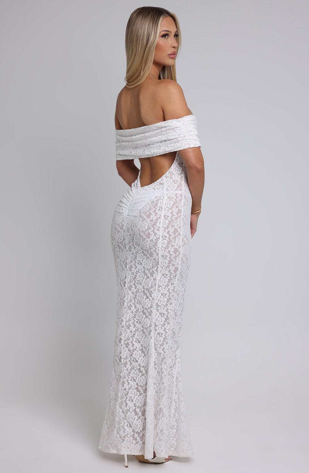 Stephanie Maxi Dress - Ivory - Image 6