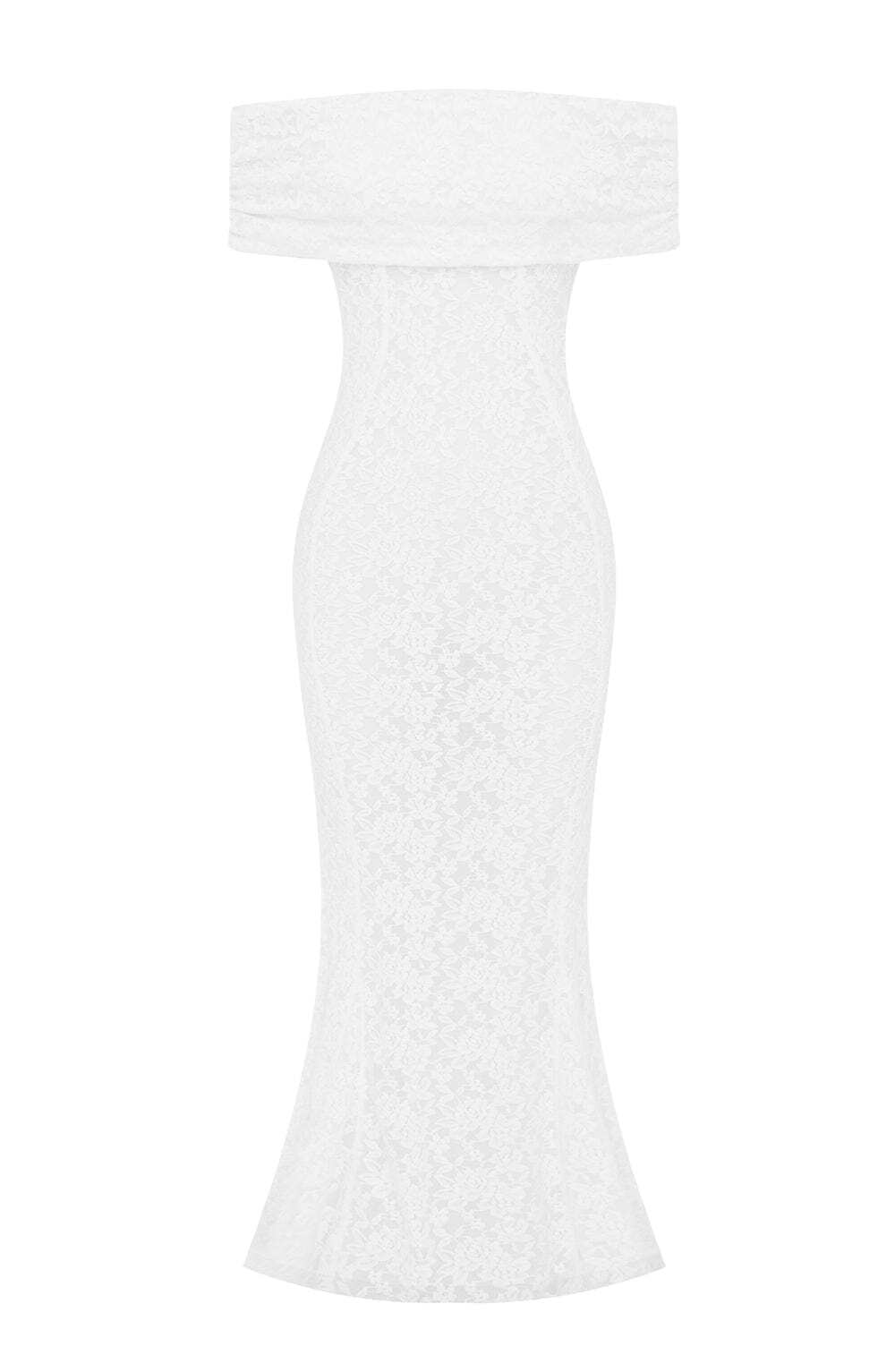 Stephanie Maxi Dress - Ivory - Image 7
