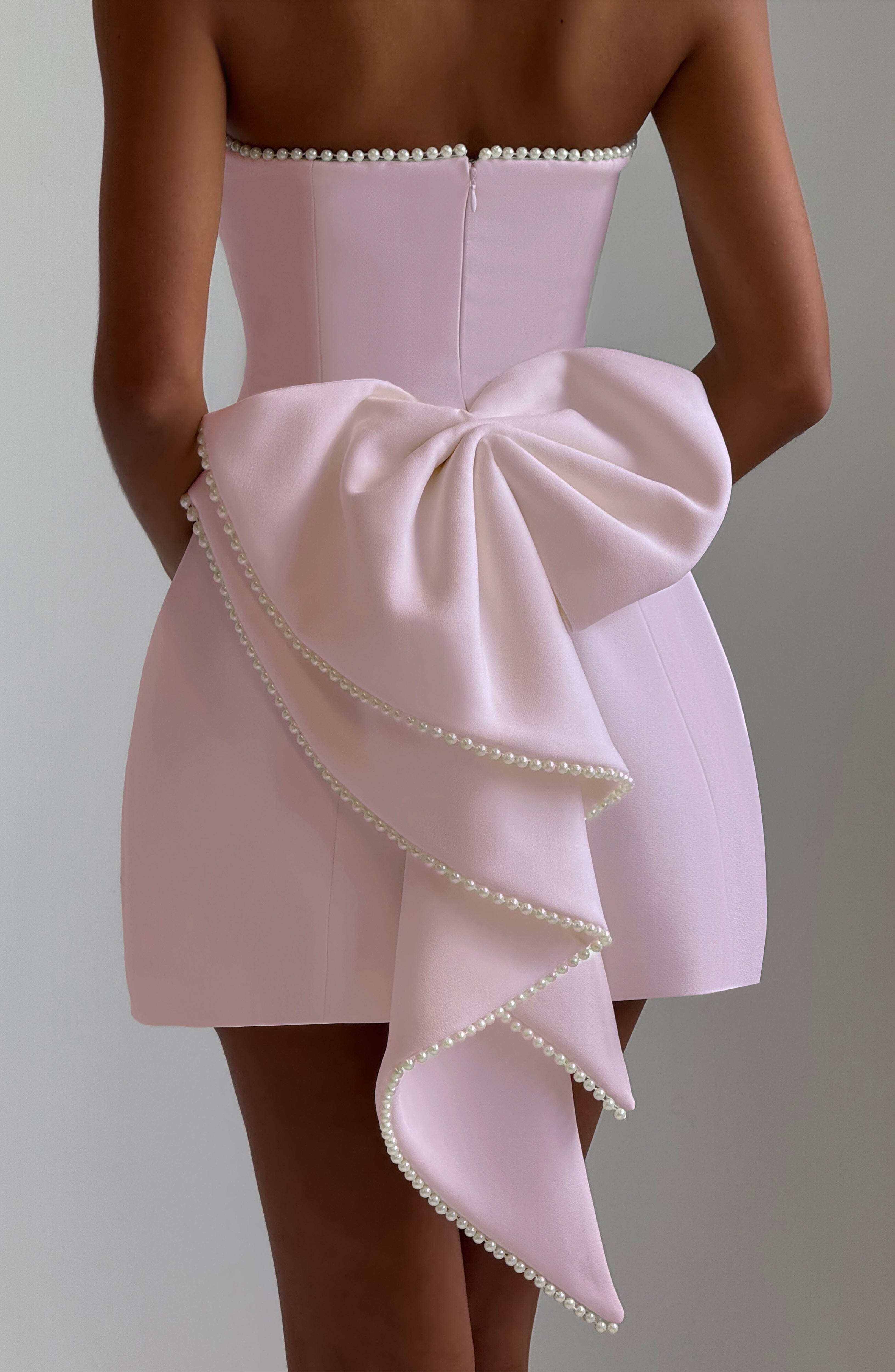 Suni Mini Dress - Blush - Image 2