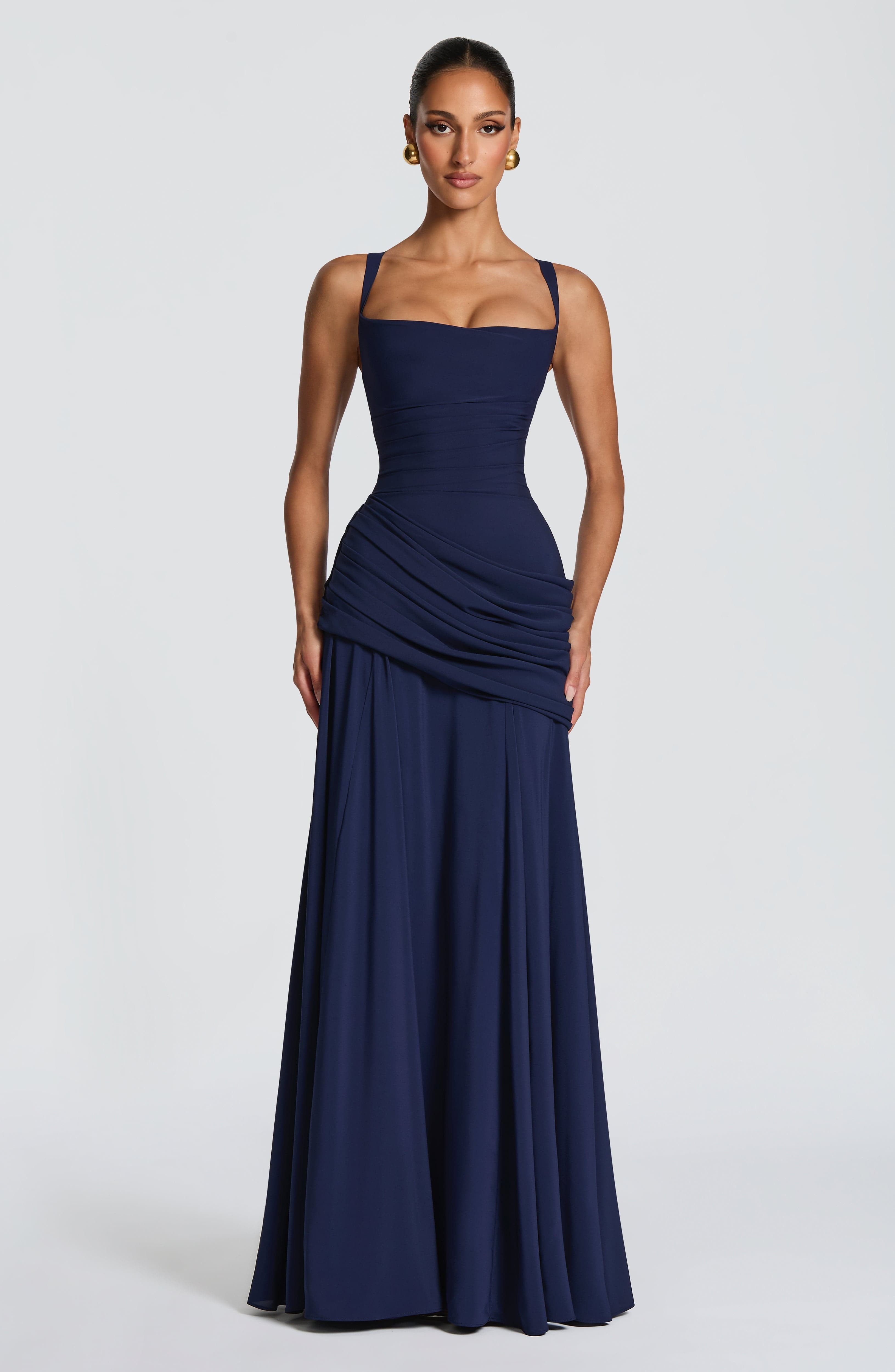 Sura Maxi Dress - Navy - Image 6