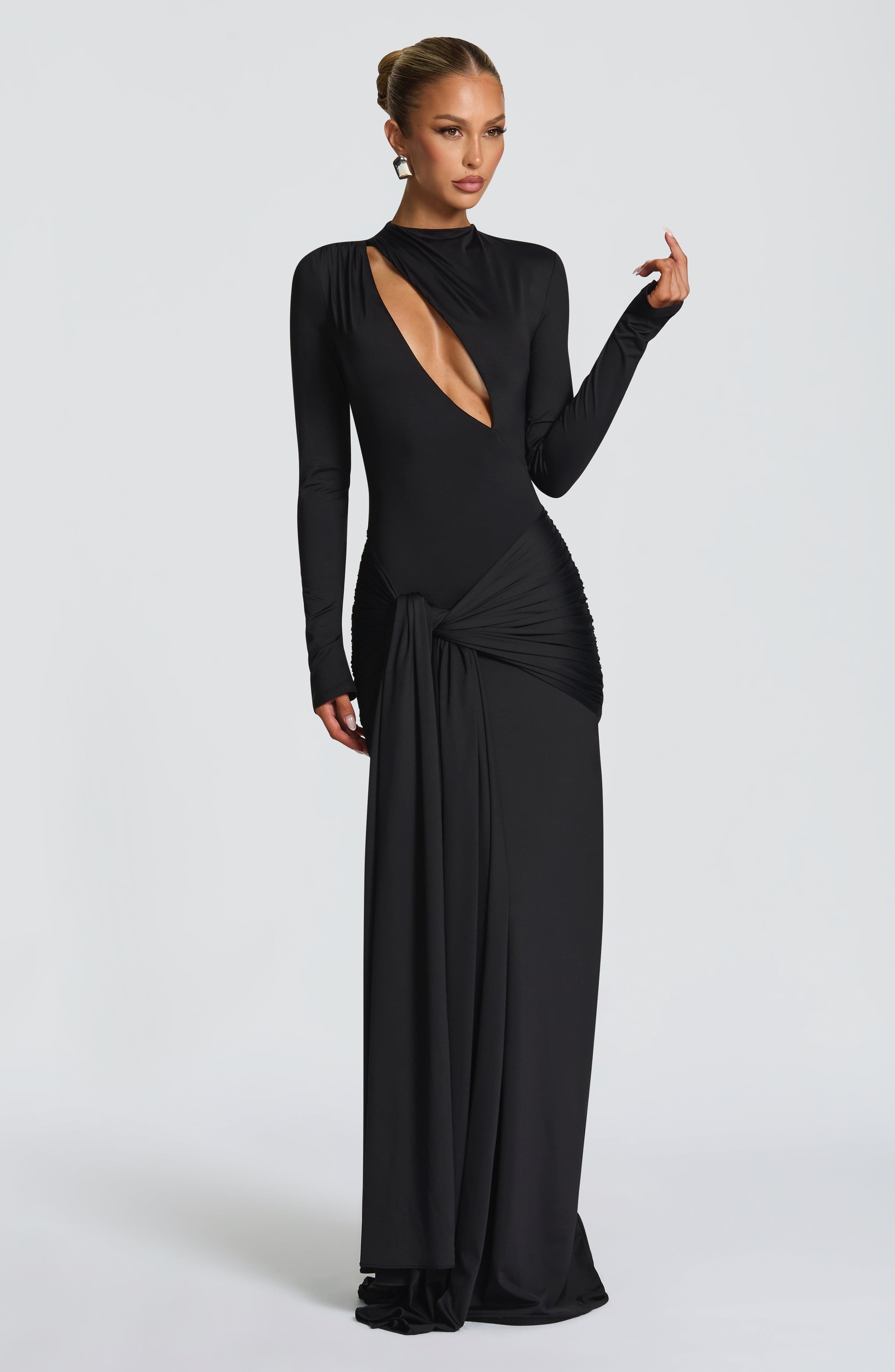 Tahnee Maxi Dress - Black - Image 6