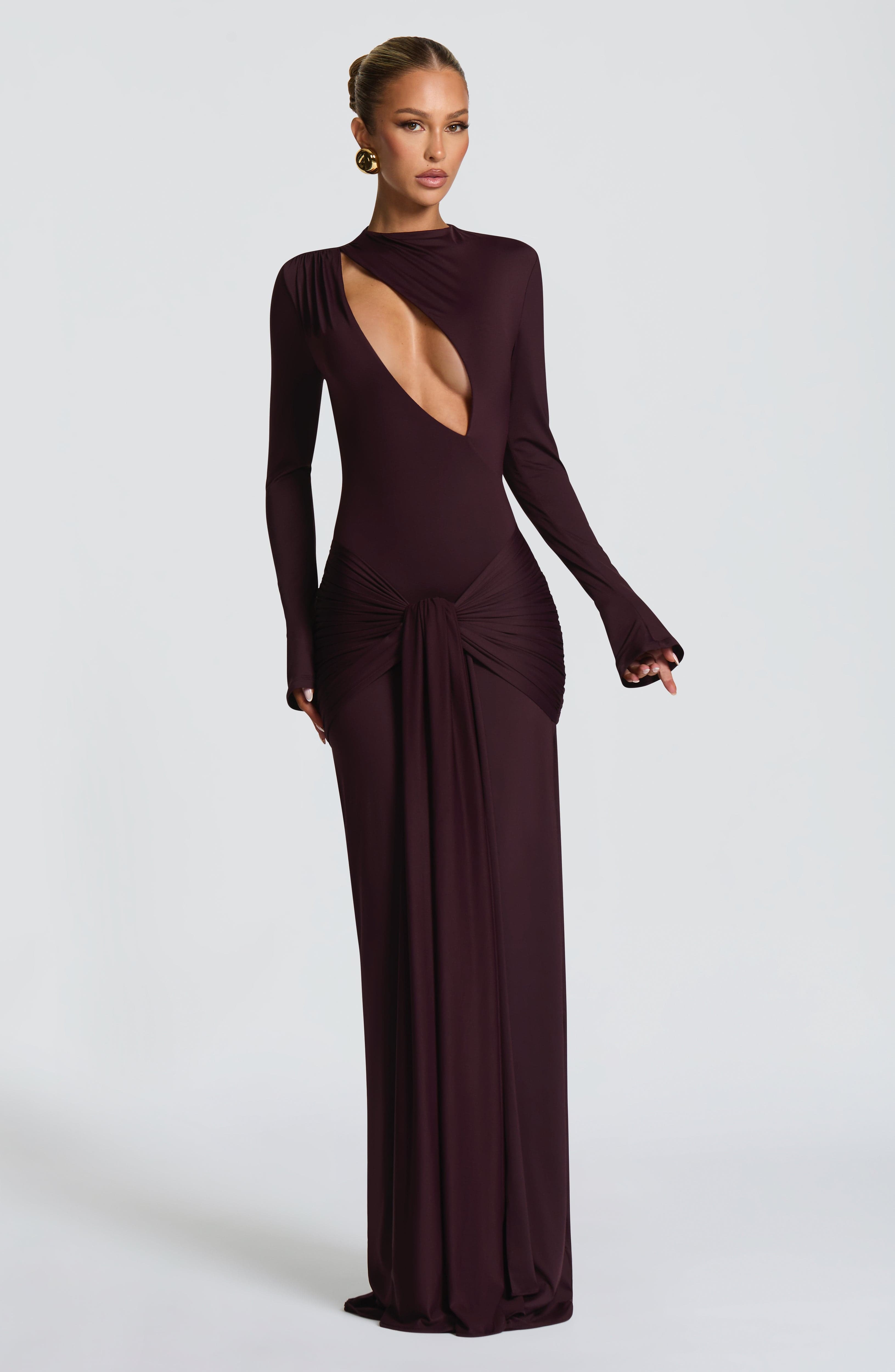 Tahnee Maxi Dress - Plum - Image 9