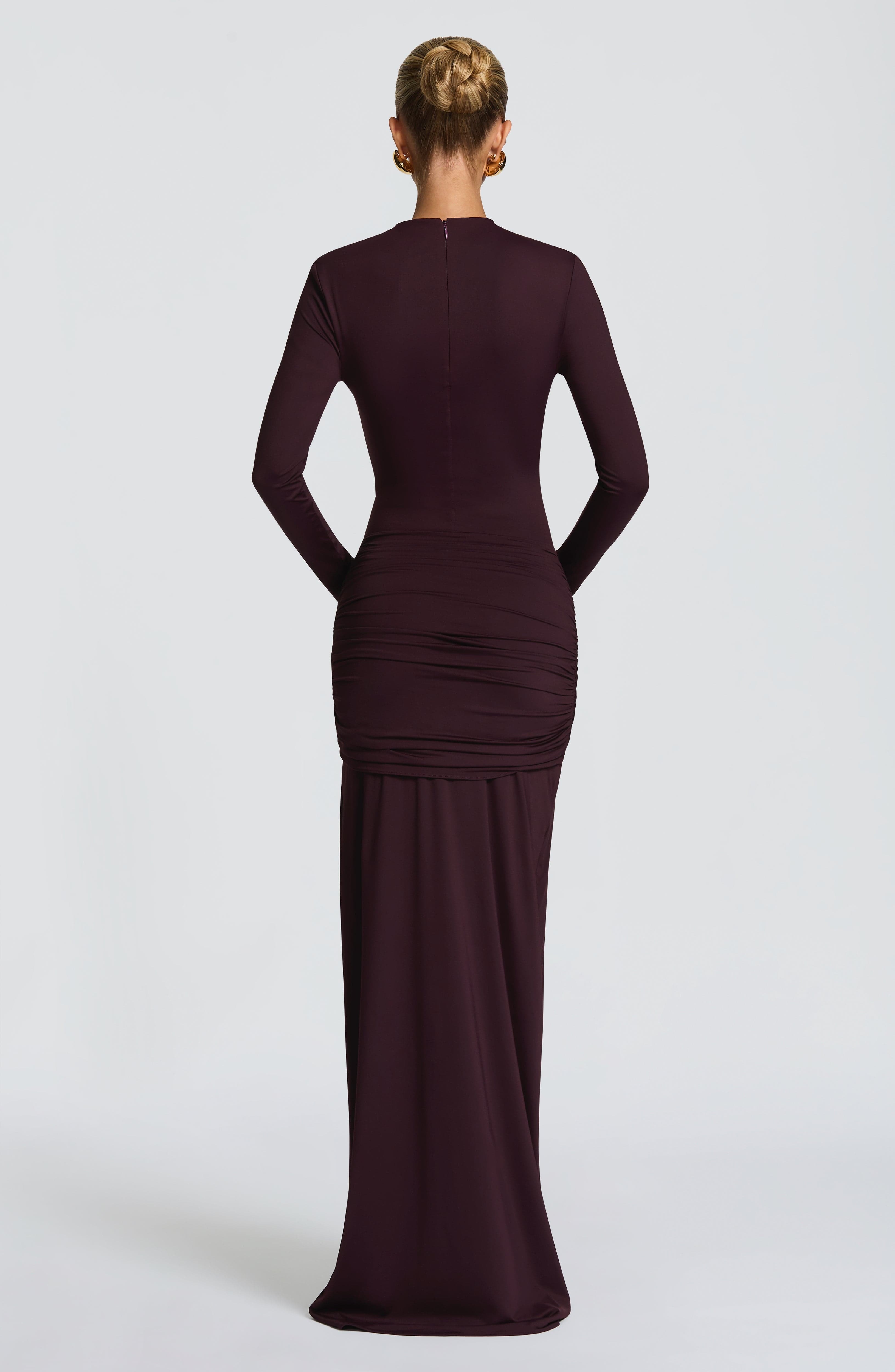 Tahnee Maxi Dress - Plum - Image 5