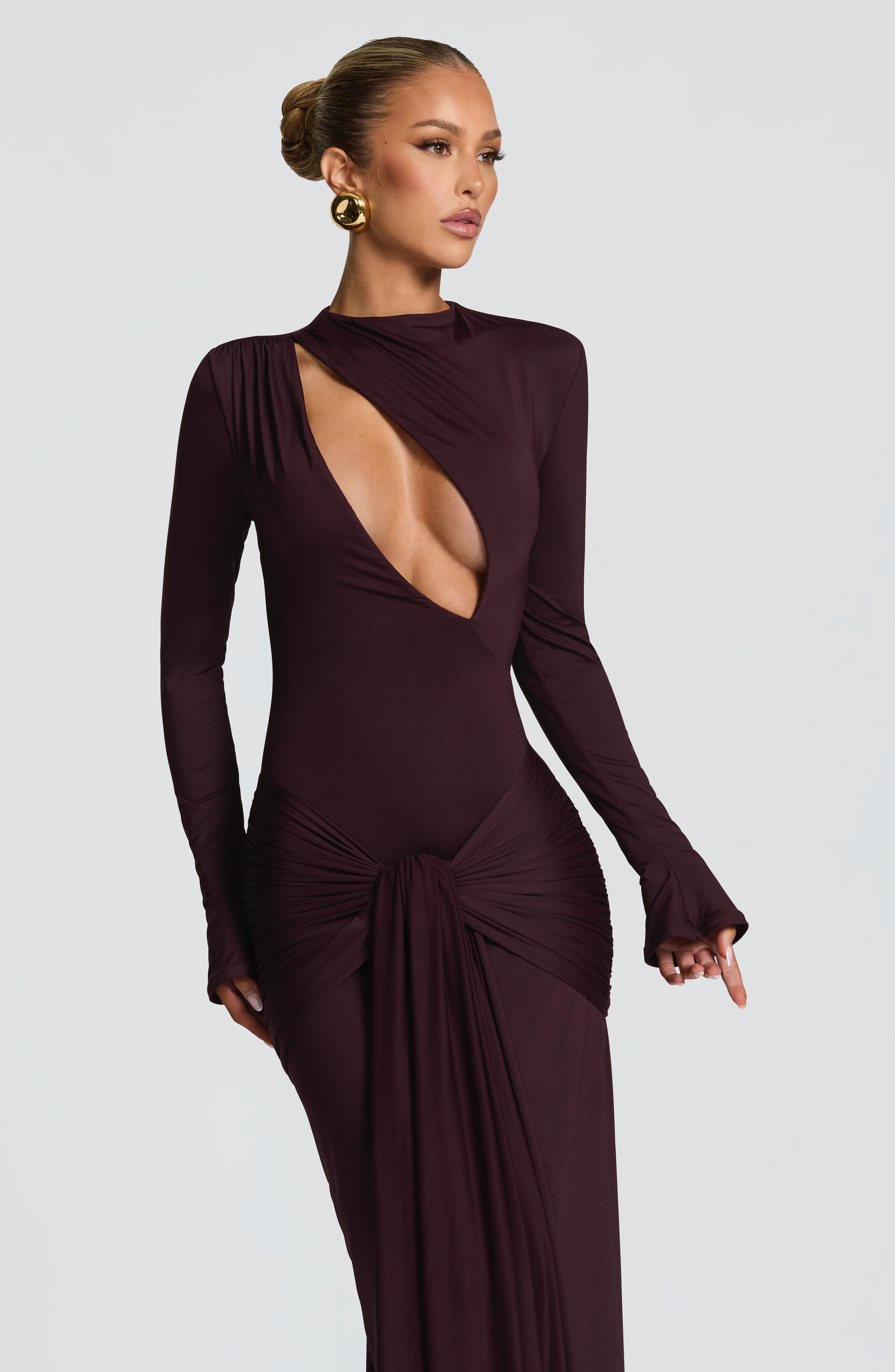 Tahnee Maxi Dress - Plum - Image 6