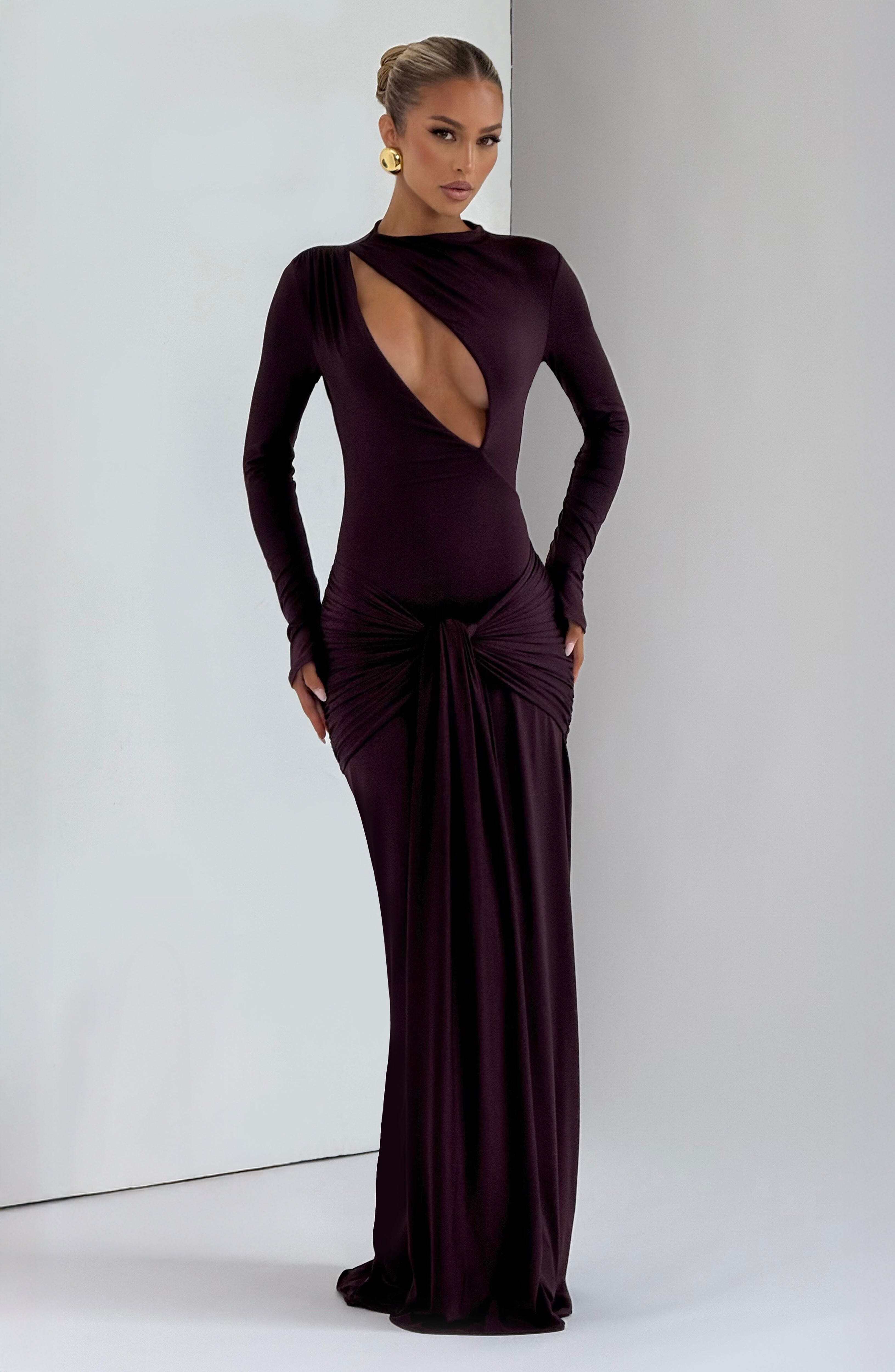 Tahnee Maxi Dress - Plum - Image 8