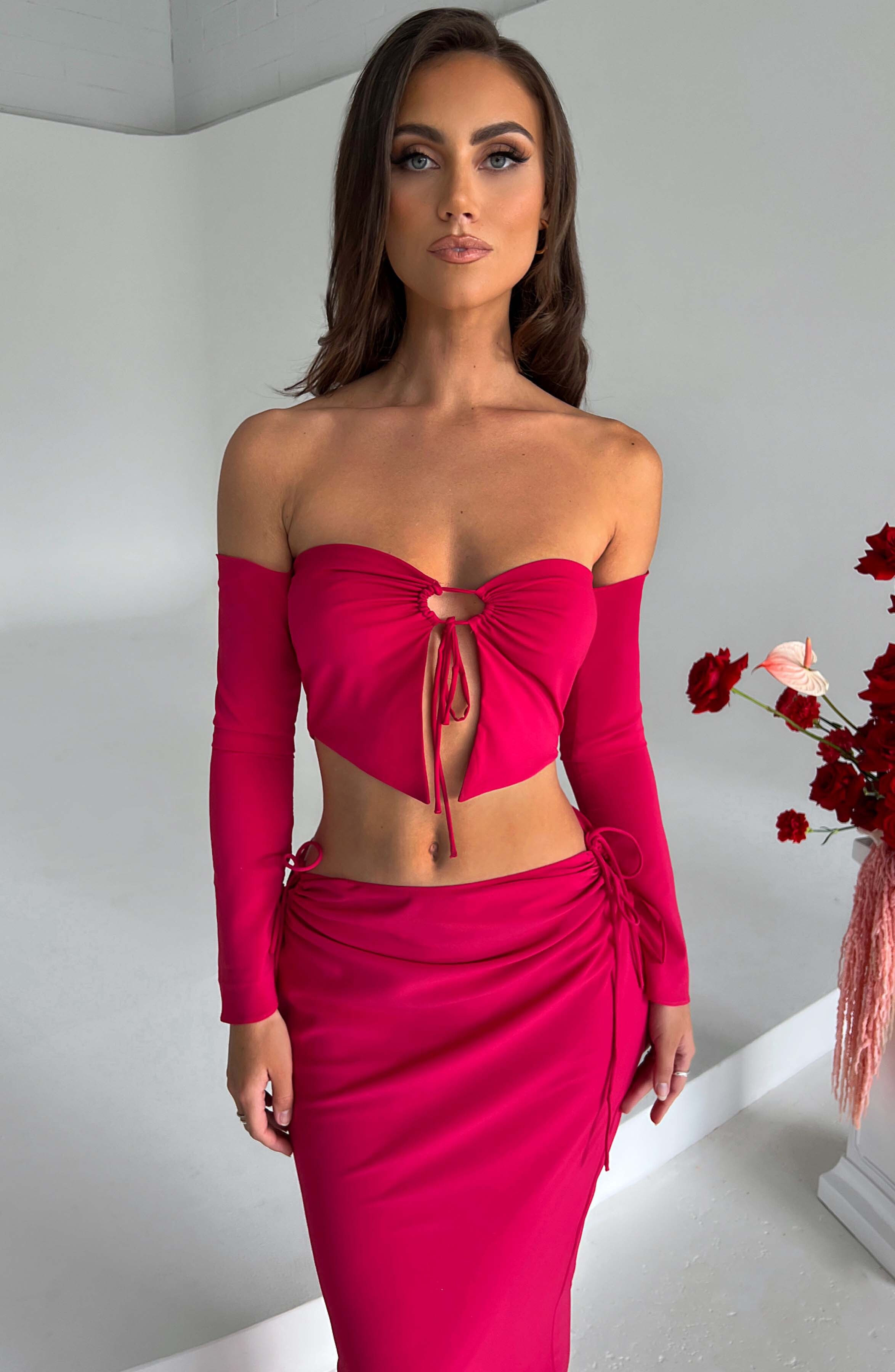 Tana Maxi Skirt - Pink - Image 4